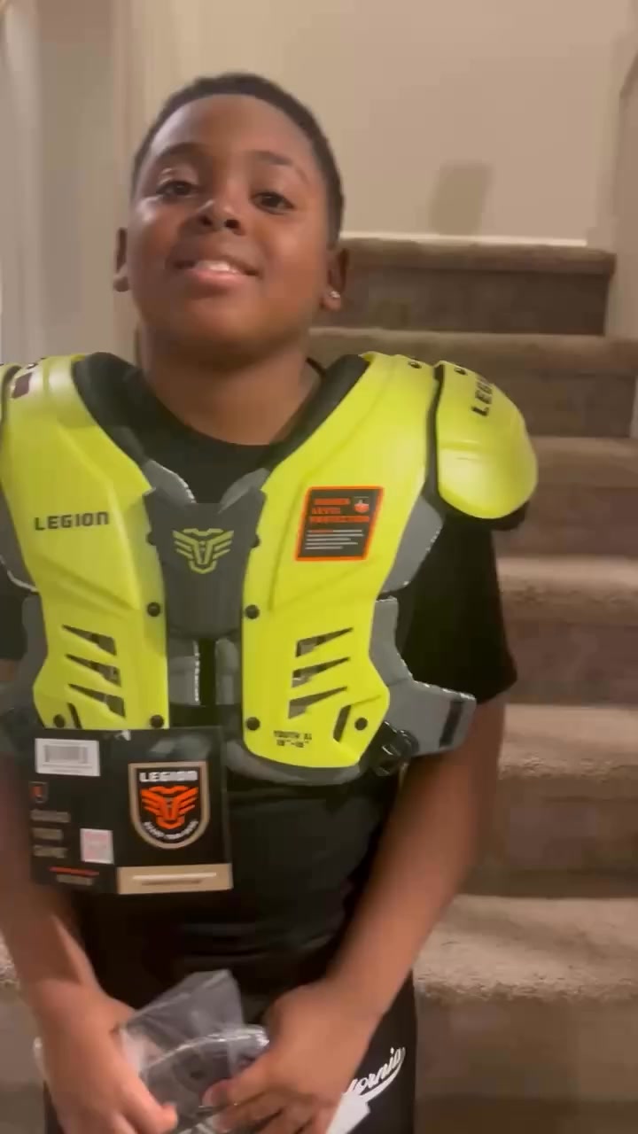 LEGION Protective Facebook ad: New LEGION Youth Football Shoulder Pads