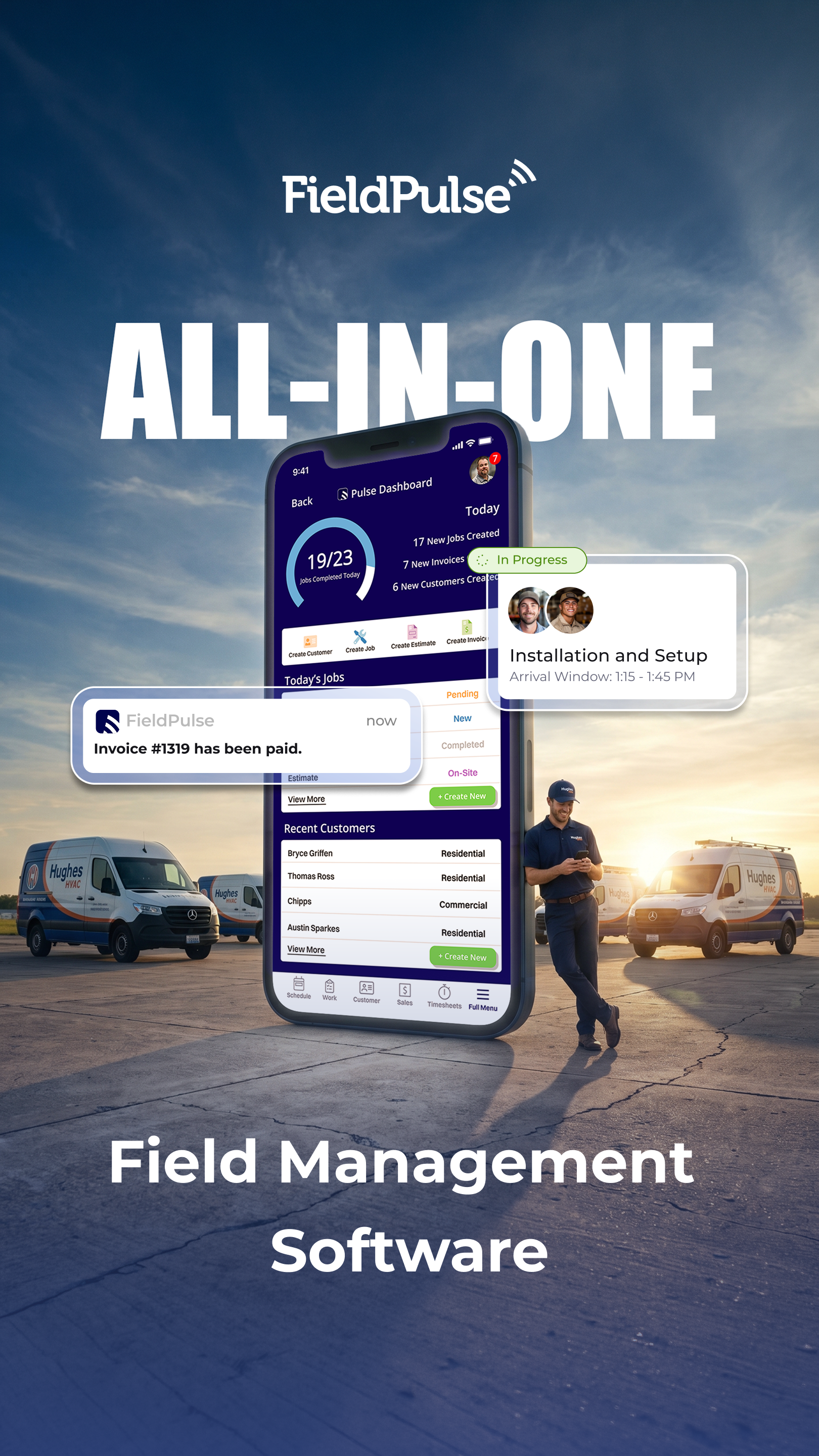 FieldPulse Facebook ad