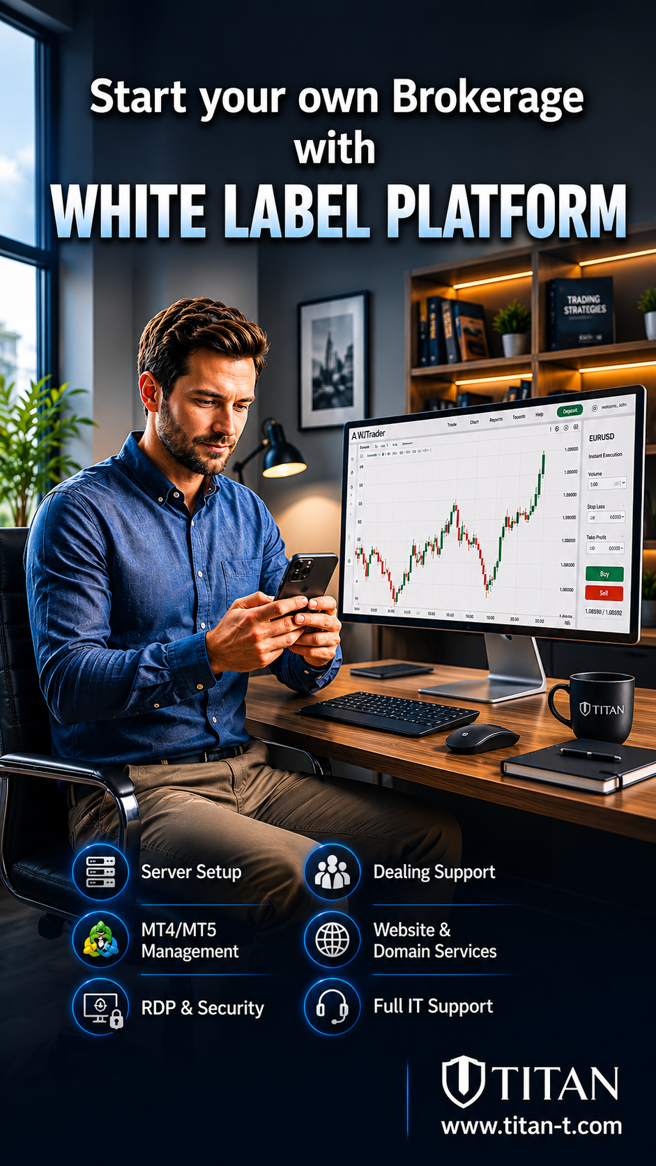 Titan-T Technology for Brokerage Facebook ad