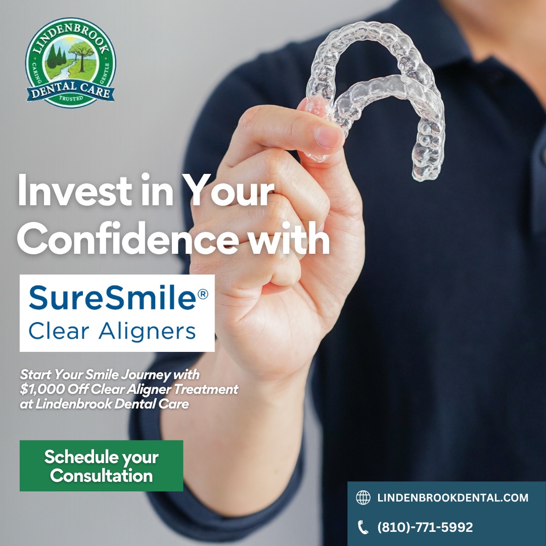 Lindenbrook Dental Care Facebook ad: Dentist in Flint