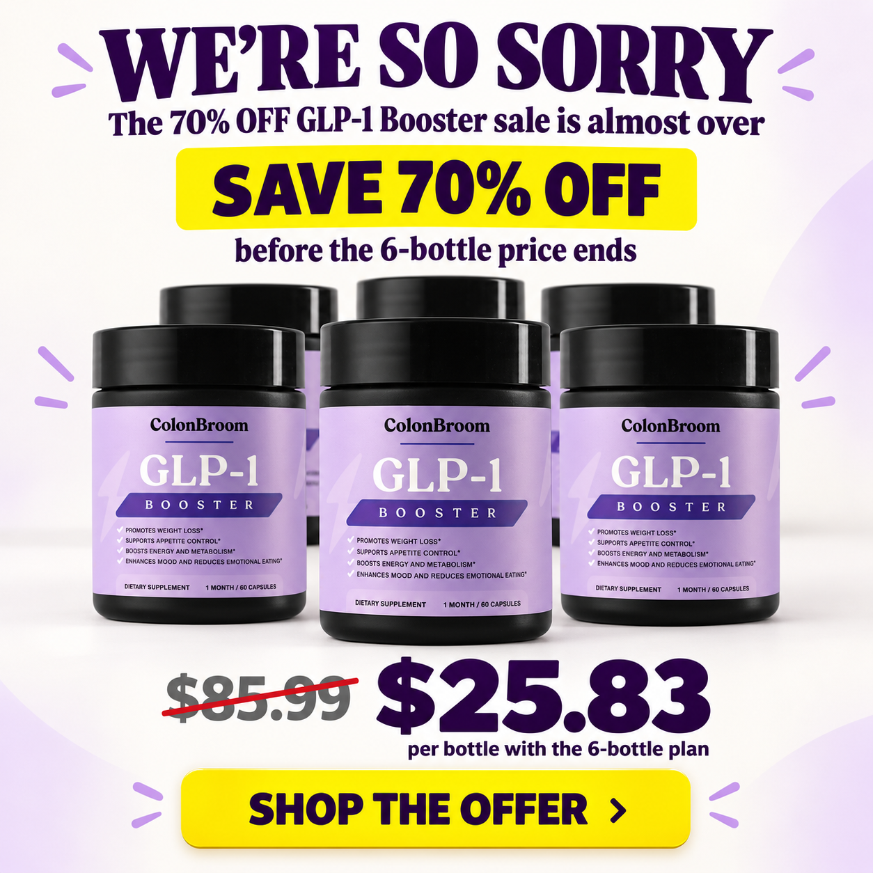 Wellness Hive Facebook ad: Skip the needle. Keep the results.