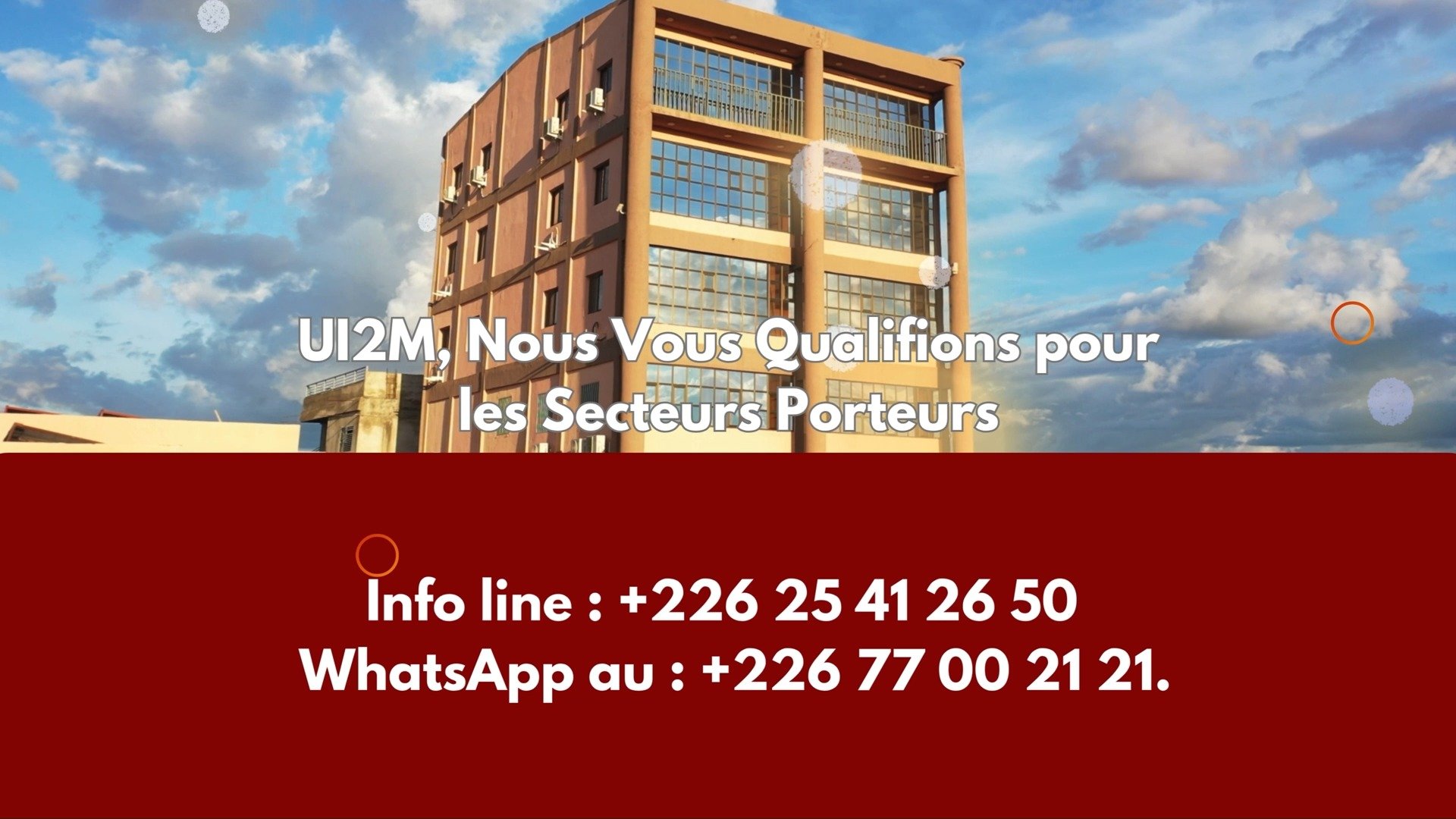 Universal Institutes 2M Facebook ad: AVEC UI2M DEVIENS INGENIEUR