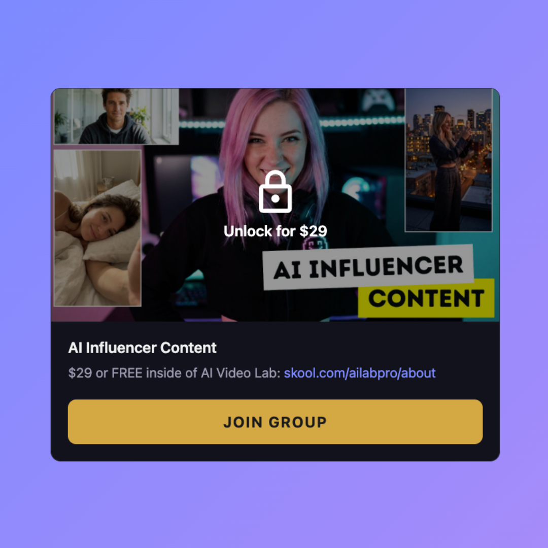 AI Lab Facebook ad