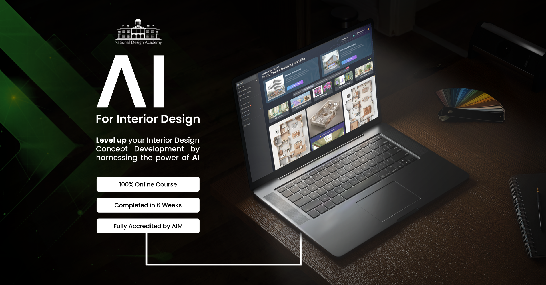 National Design Academy Facebook ad