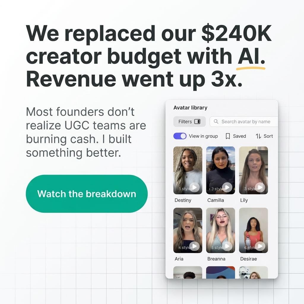 Creatify AI Facebook ad