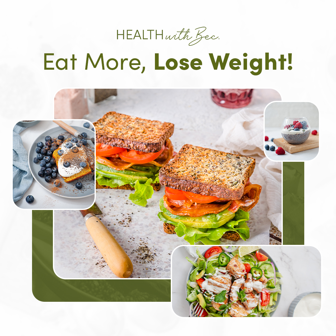 Health With Bec Facebook ad