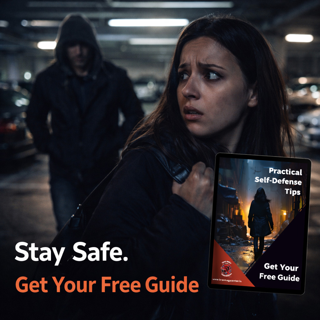 Krav Maga Center "by kickyoufit" Facebook ad