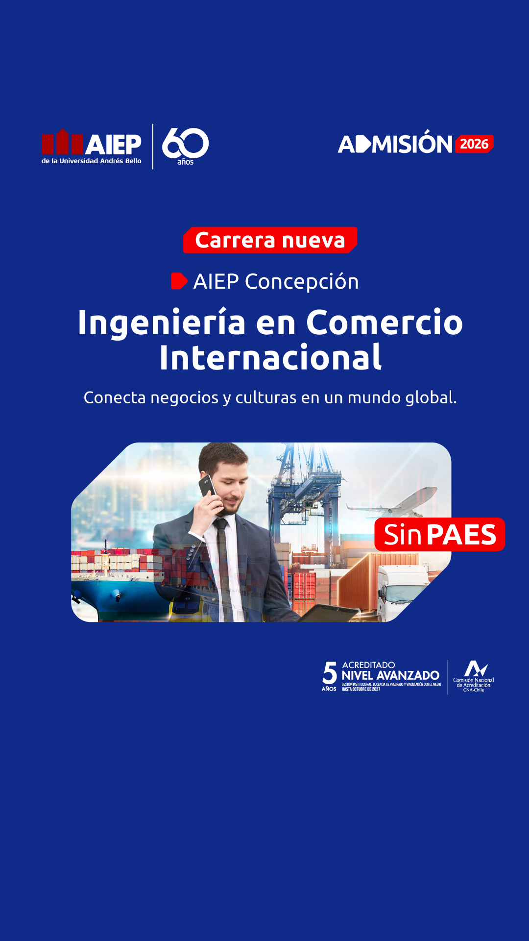 Admisión AIEP Facebook ad