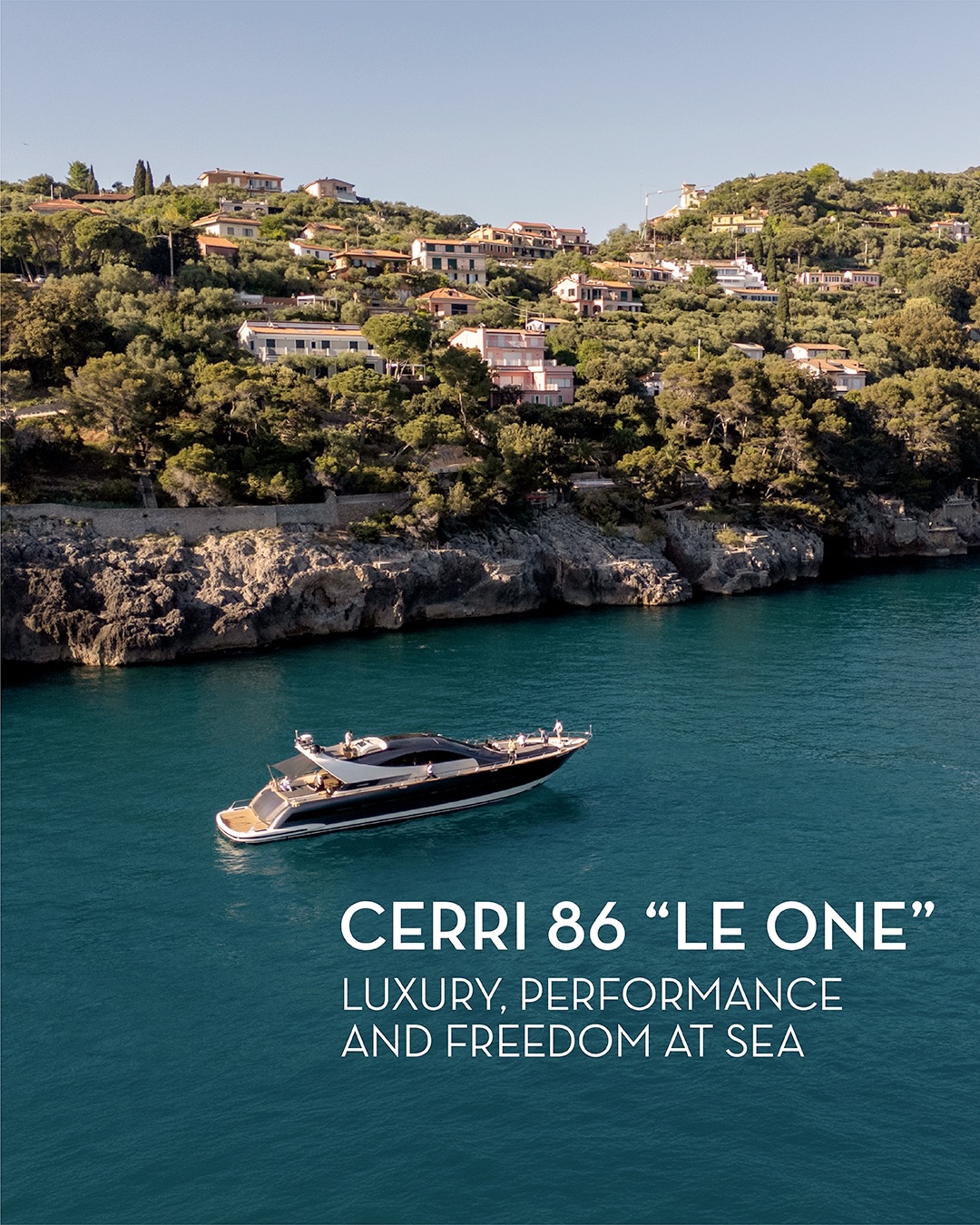 Charter One Portofino - Yacht Experience Facebook ad: CERRI 86 LE ONE