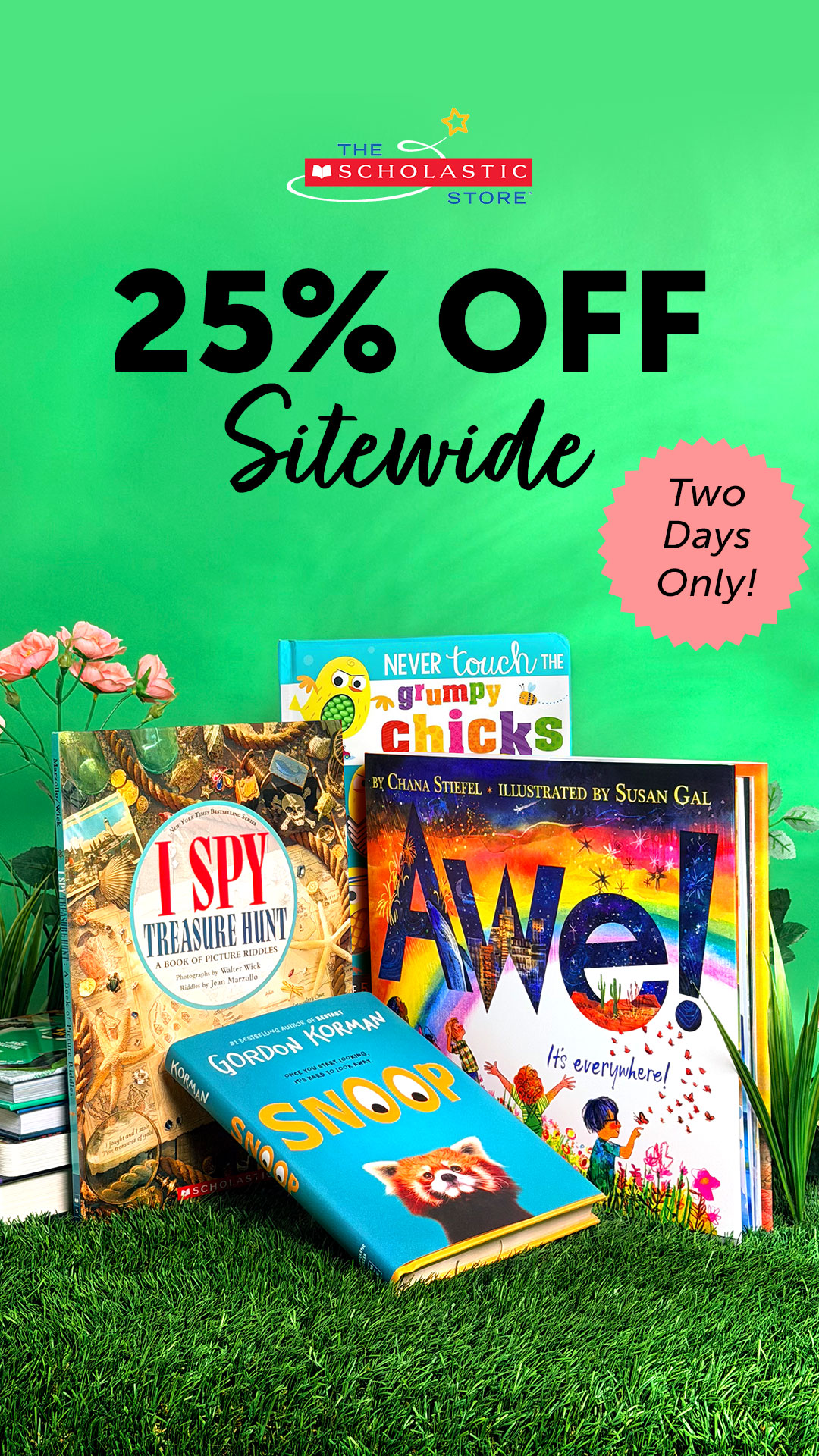 Scholastic Facebook ad