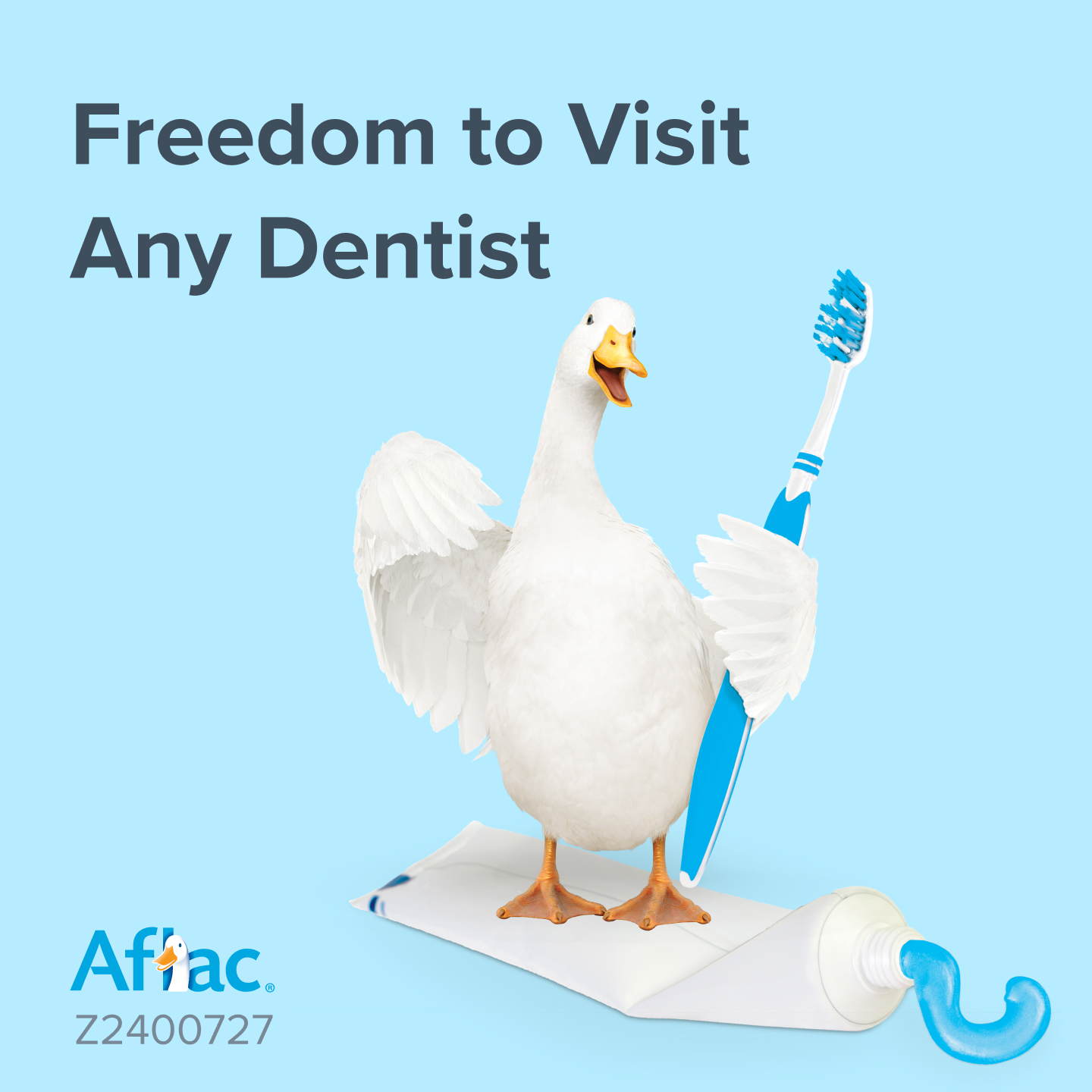 Aflac Duck Facebook ad
