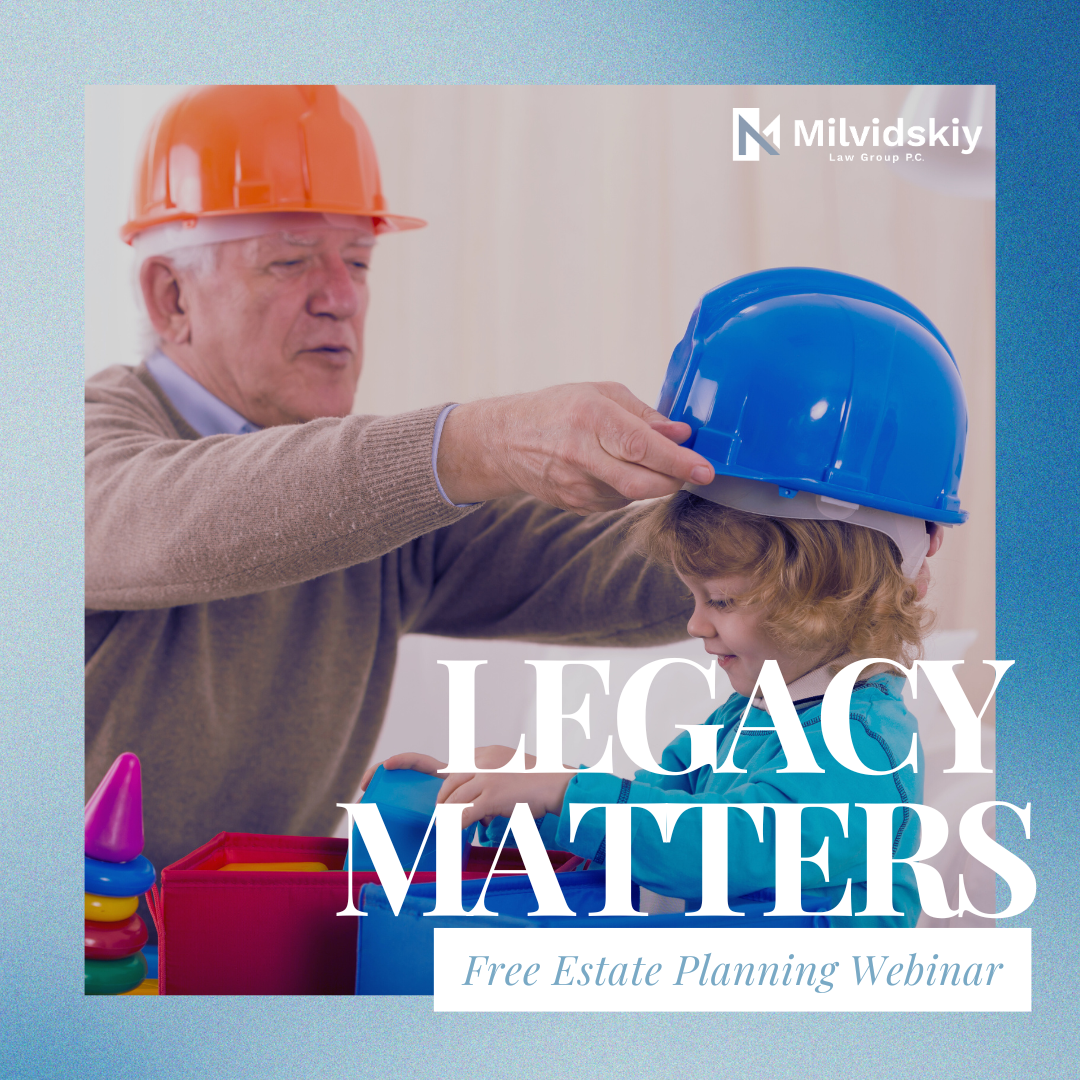 Milvidskiy Law Group P.C. - Elder Law & Estate Planning Facebook ad