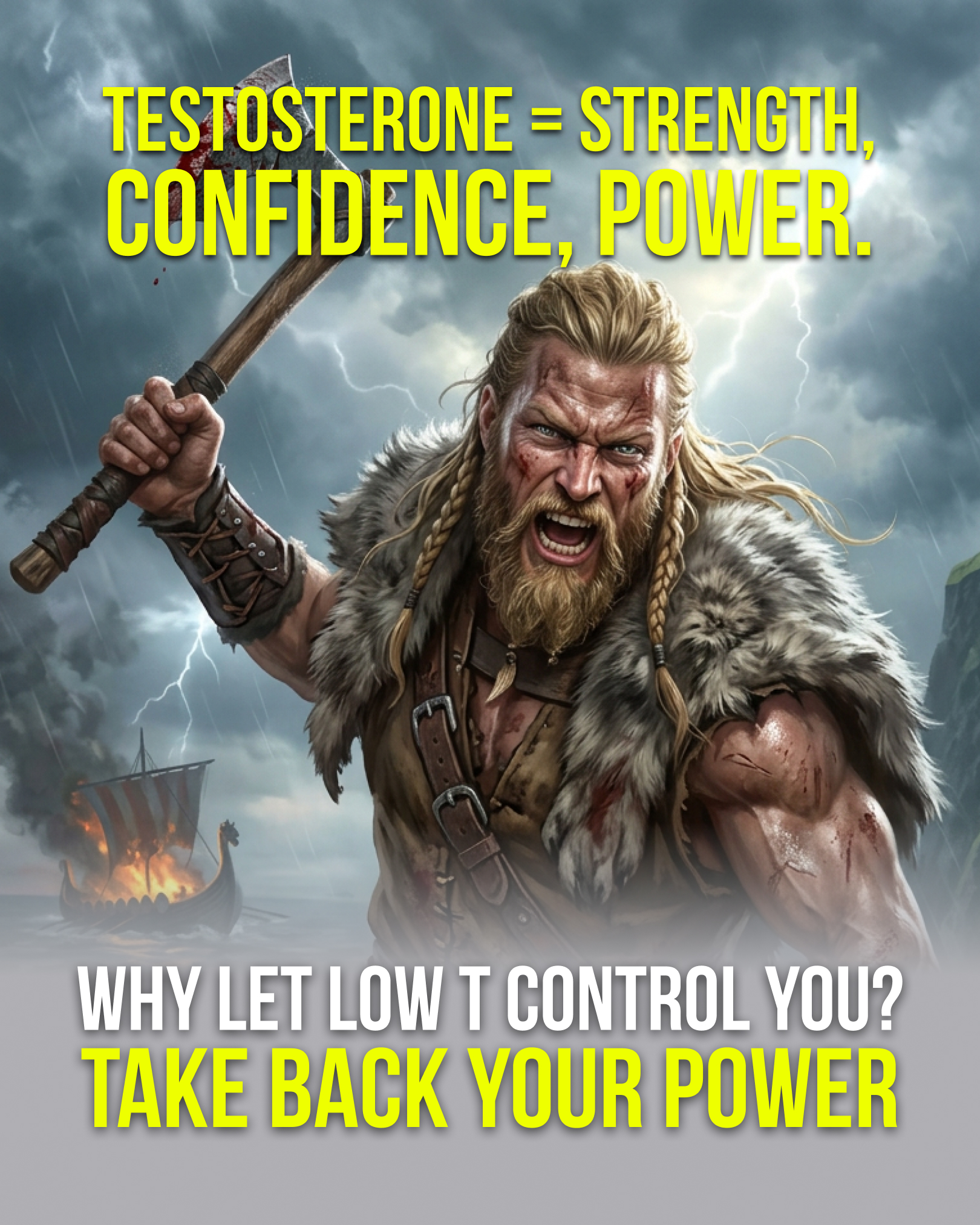 Primal Viking Facebook ad