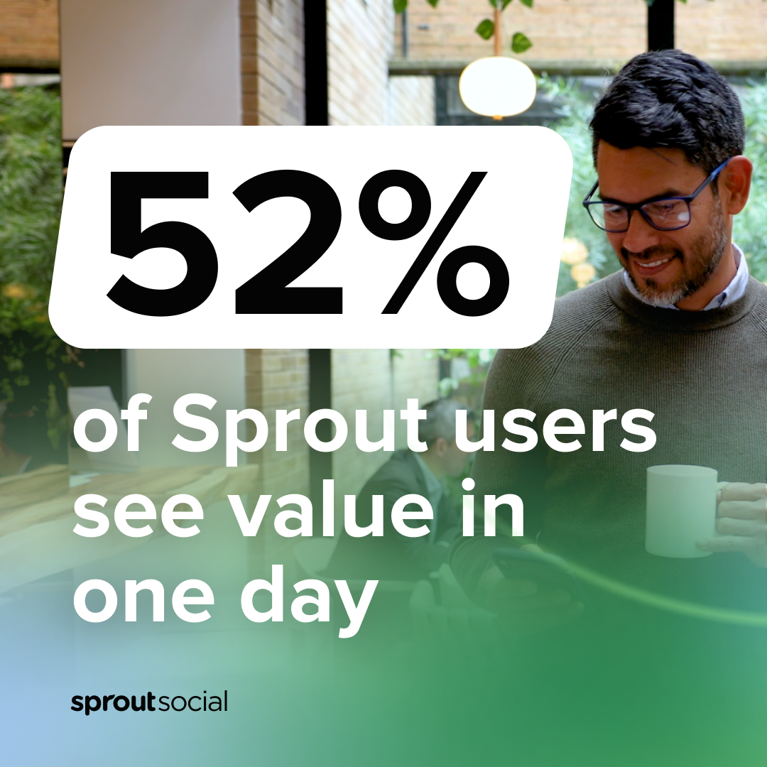 Sprout Social Facebook ad