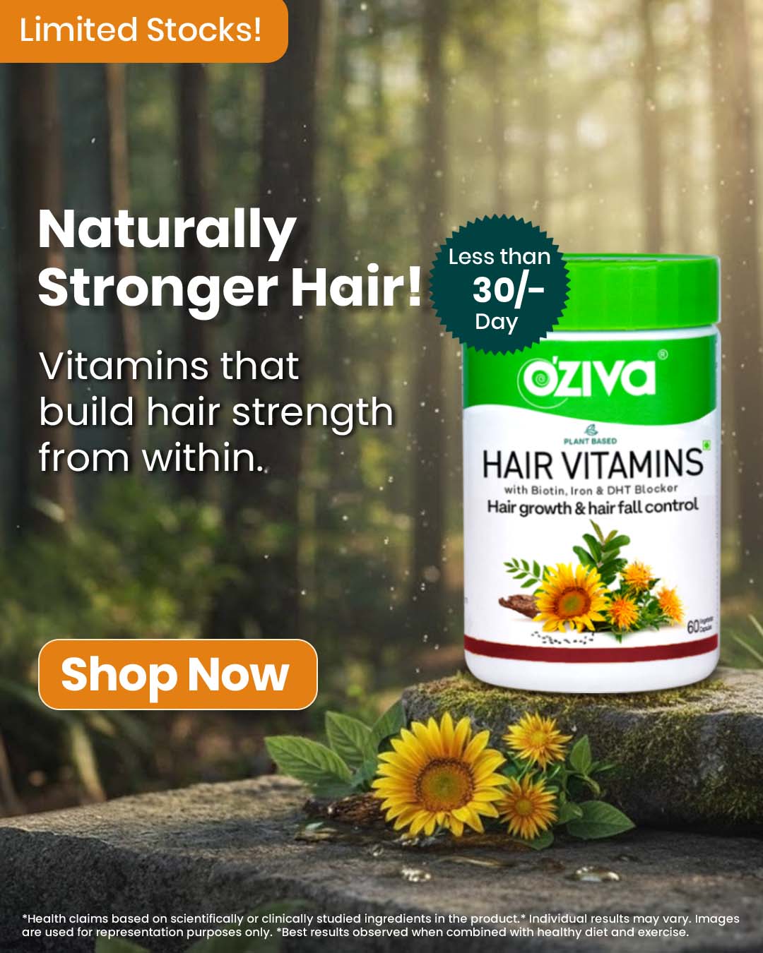 OZiva Facebook ad