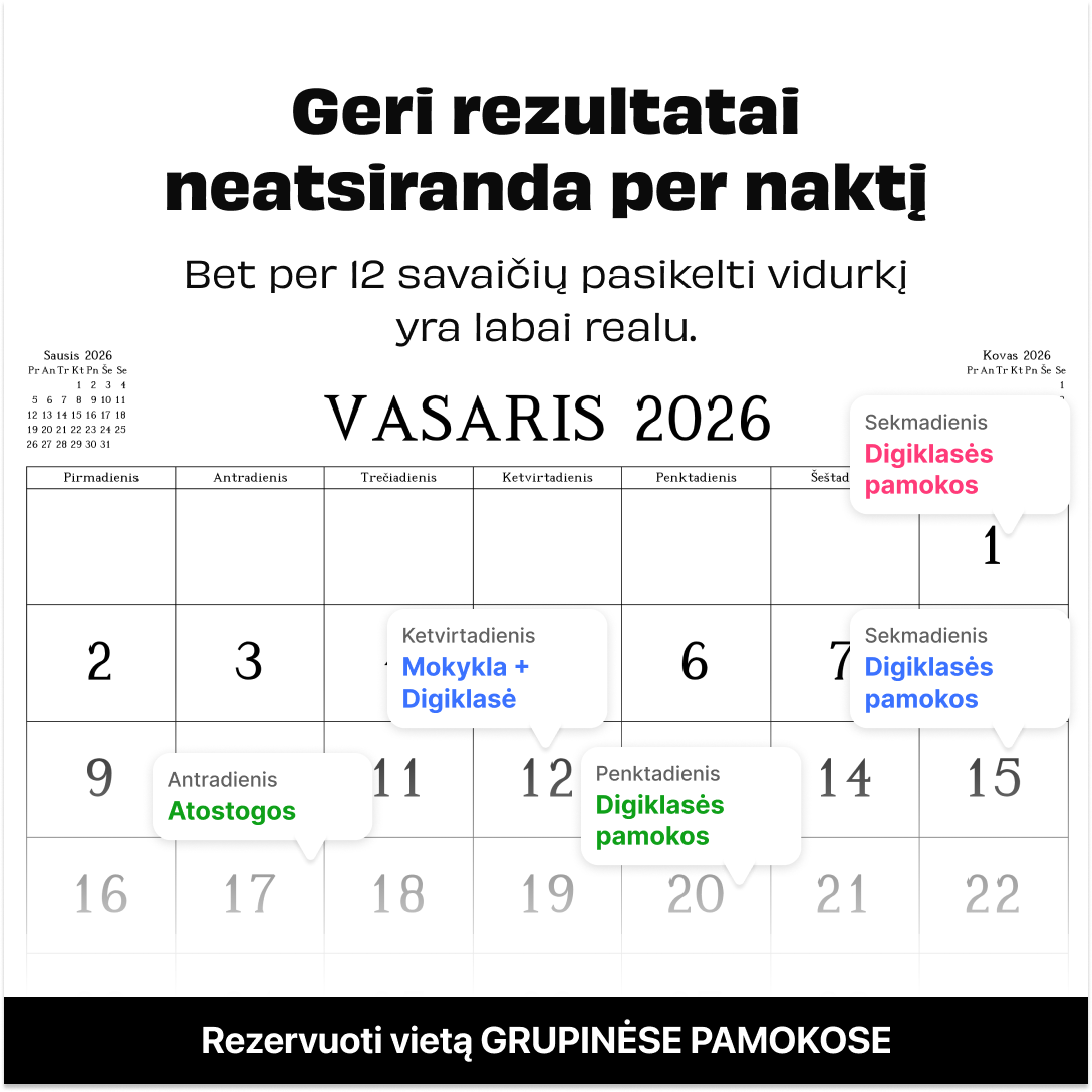 Digiklasė - by Memby Facebook ad
