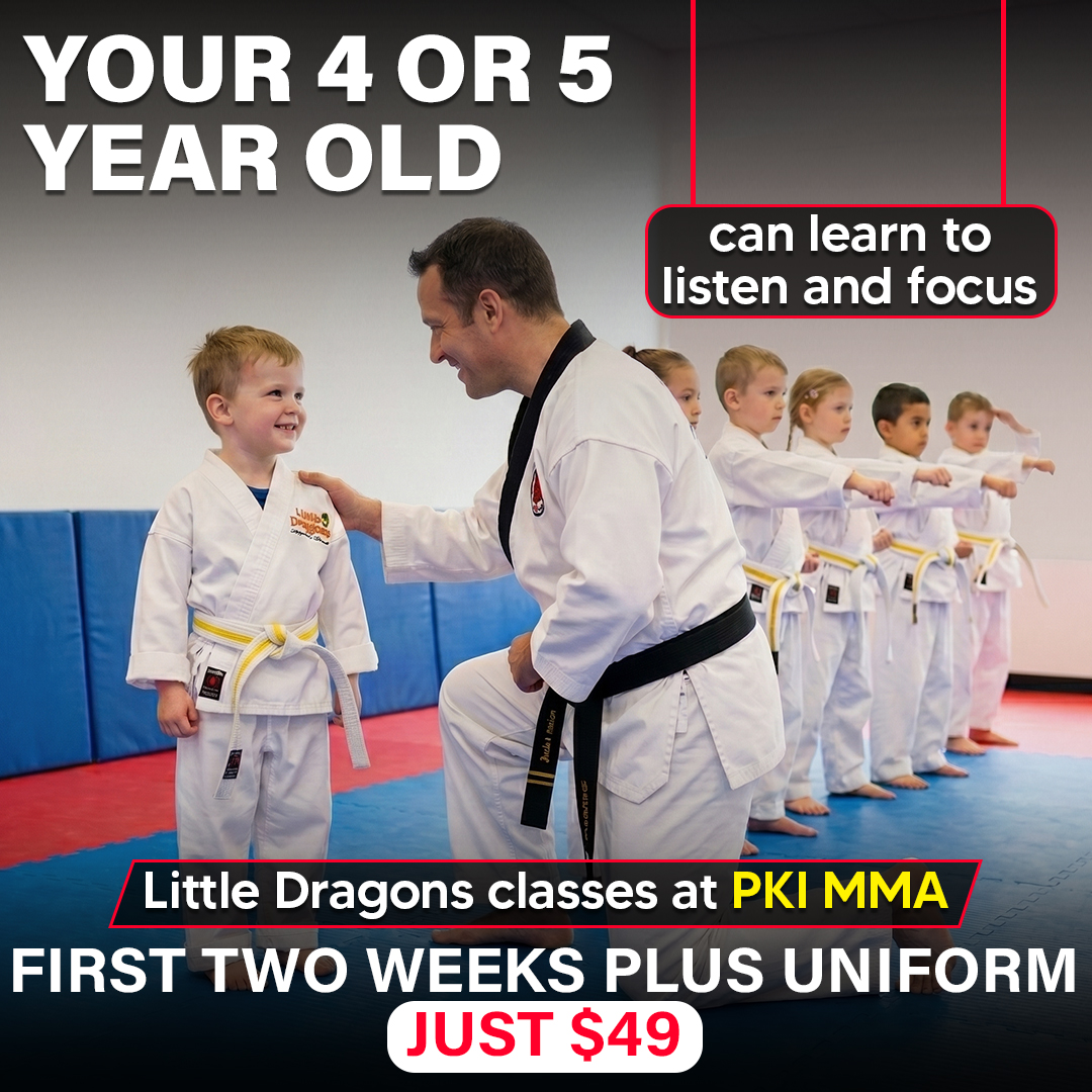 Sensei Scottie C. Jackson Facebook ad: Little Dragons Now