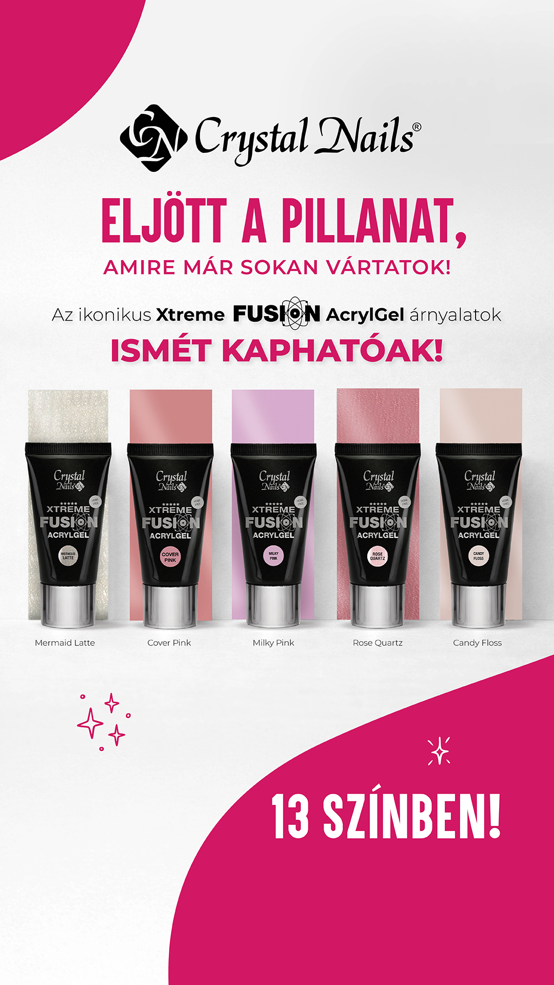 Crystal Nails Hungary Facebook ad
