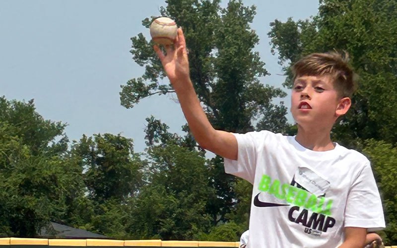 United Shore Professional Baseball League Facebook ad: Nike Baseball Camp