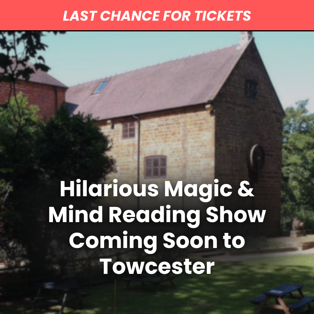 Aidan the Wizard Facebook ad: Sat 26 Sep at Towcester Mill Brewery