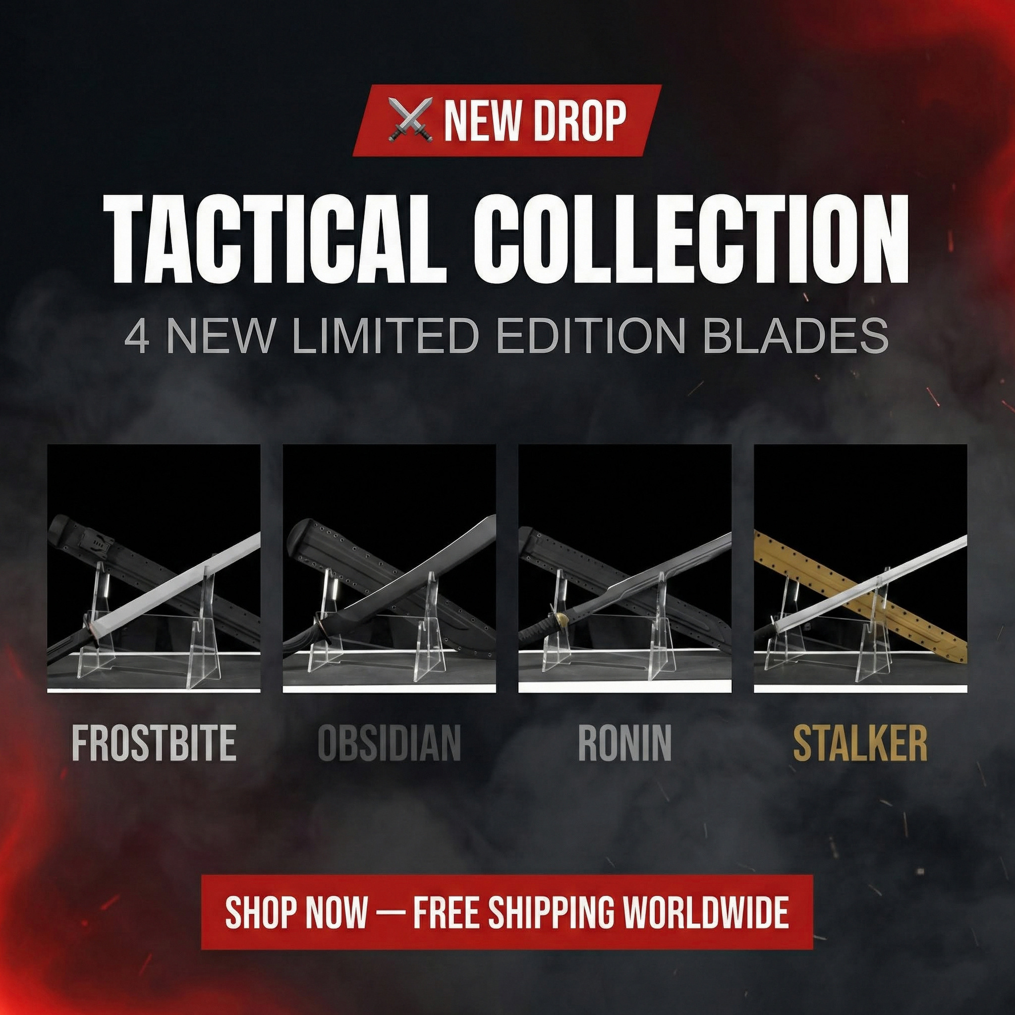 Katana Sword Facebook ad