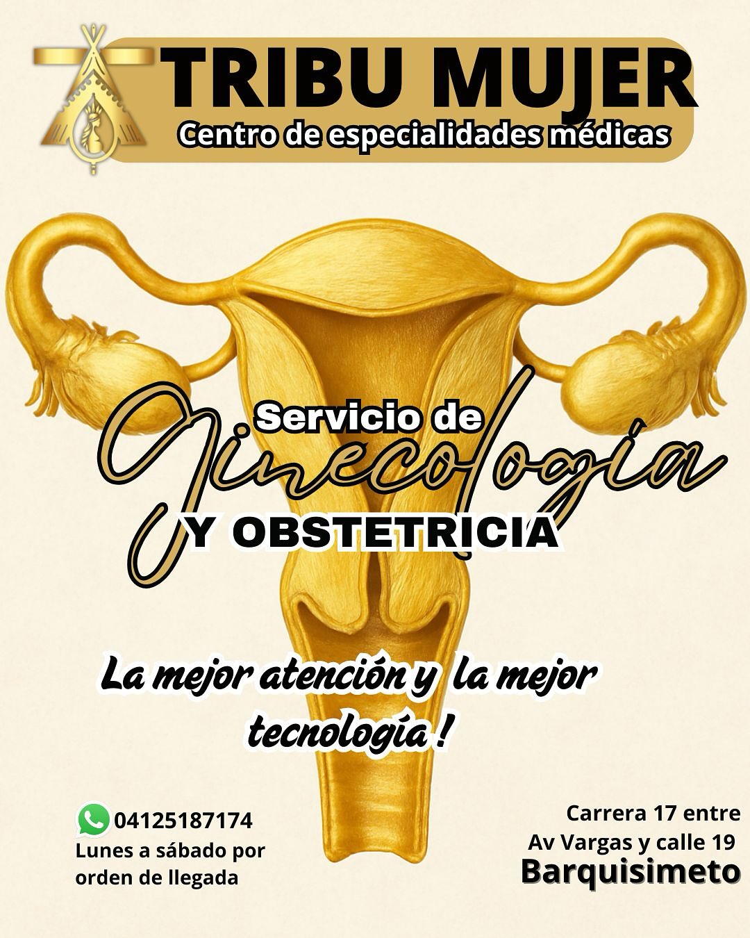 Tribu Mujer Facebook ad: Servicio de Ginecología