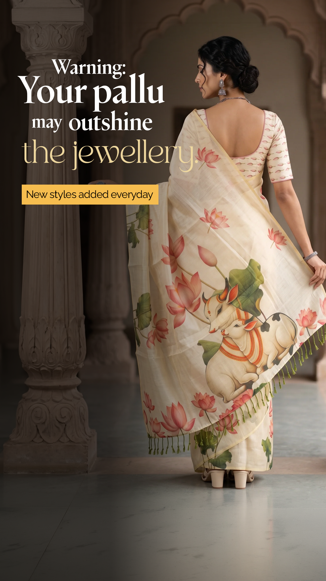Kalyan Silks Facebook ad