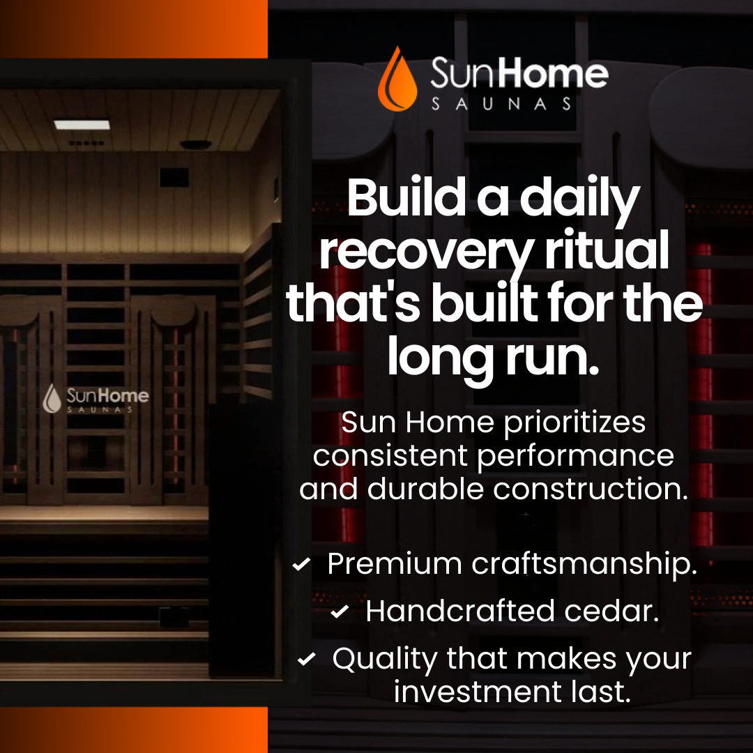 Sun Home Saunas Facebook ad