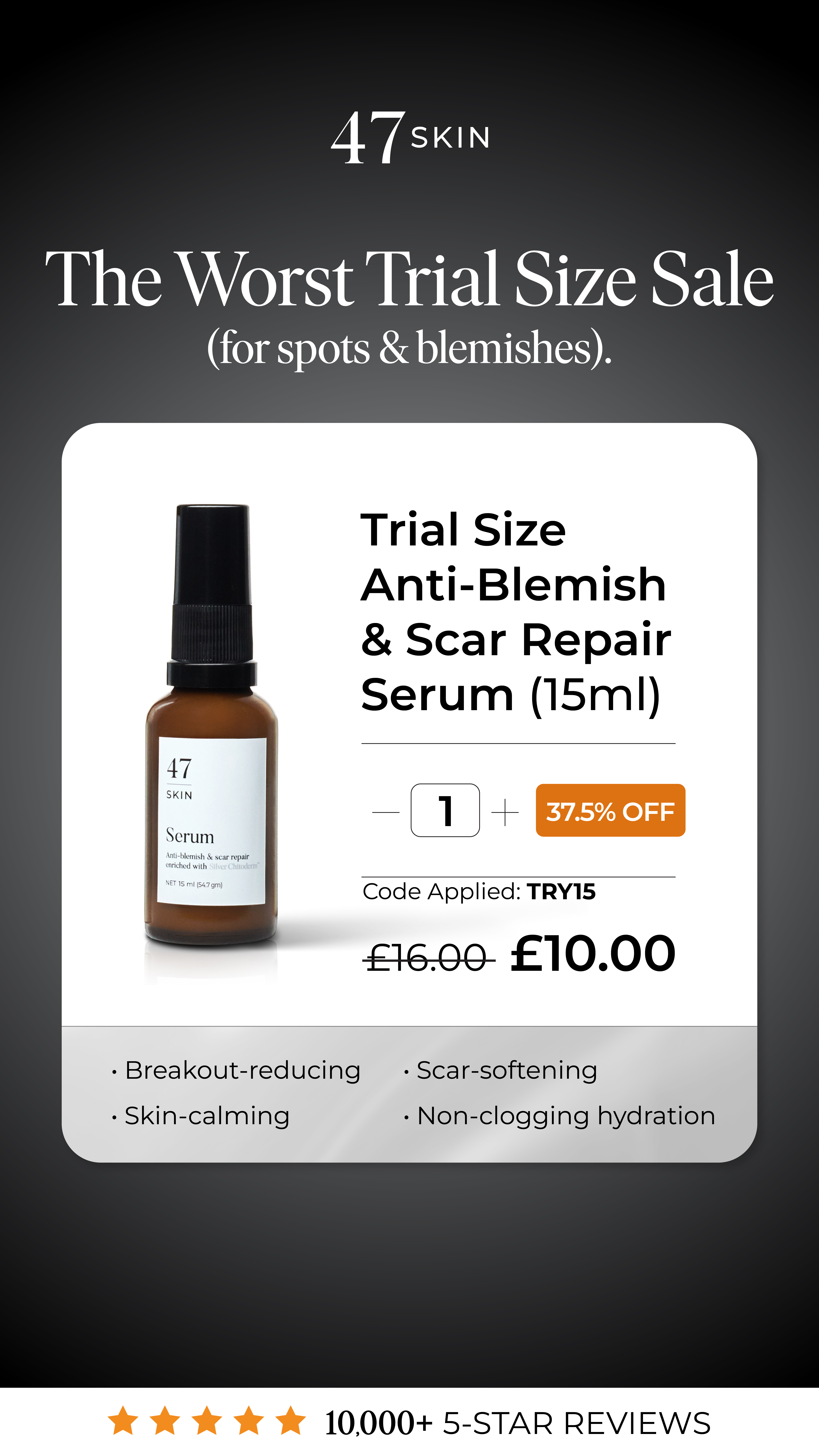 47Skin Facebook ad