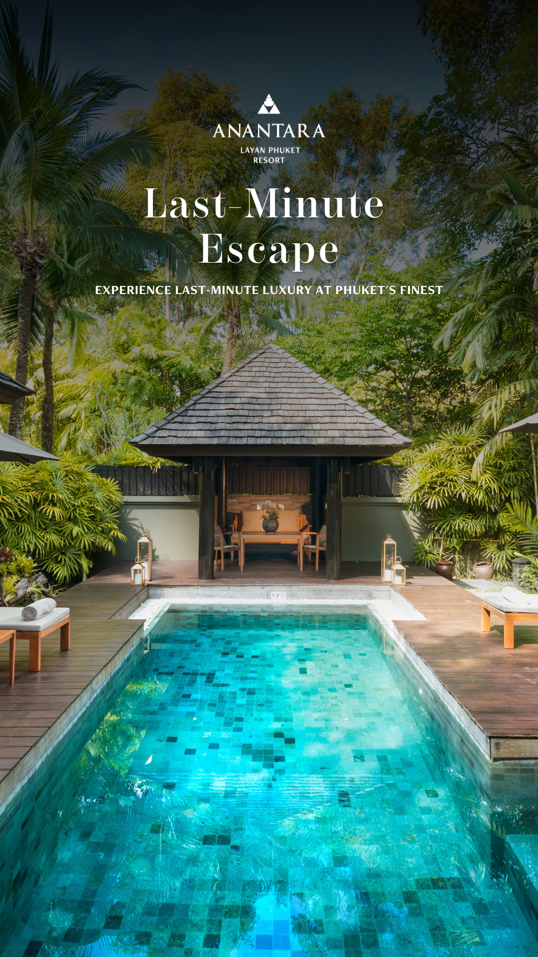 Anantara Layan Phuket Resort Facebook ad