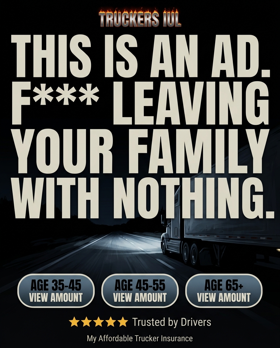 My Affordable Trucker Insurance Facebook ad