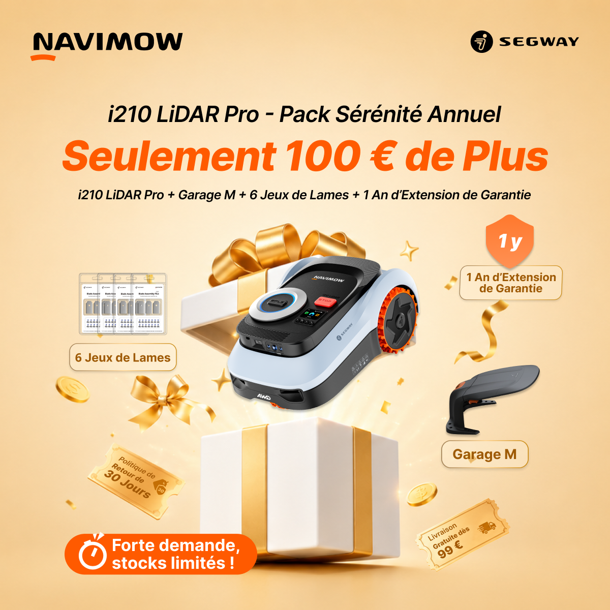 Segway Navimow FR Facebook ad