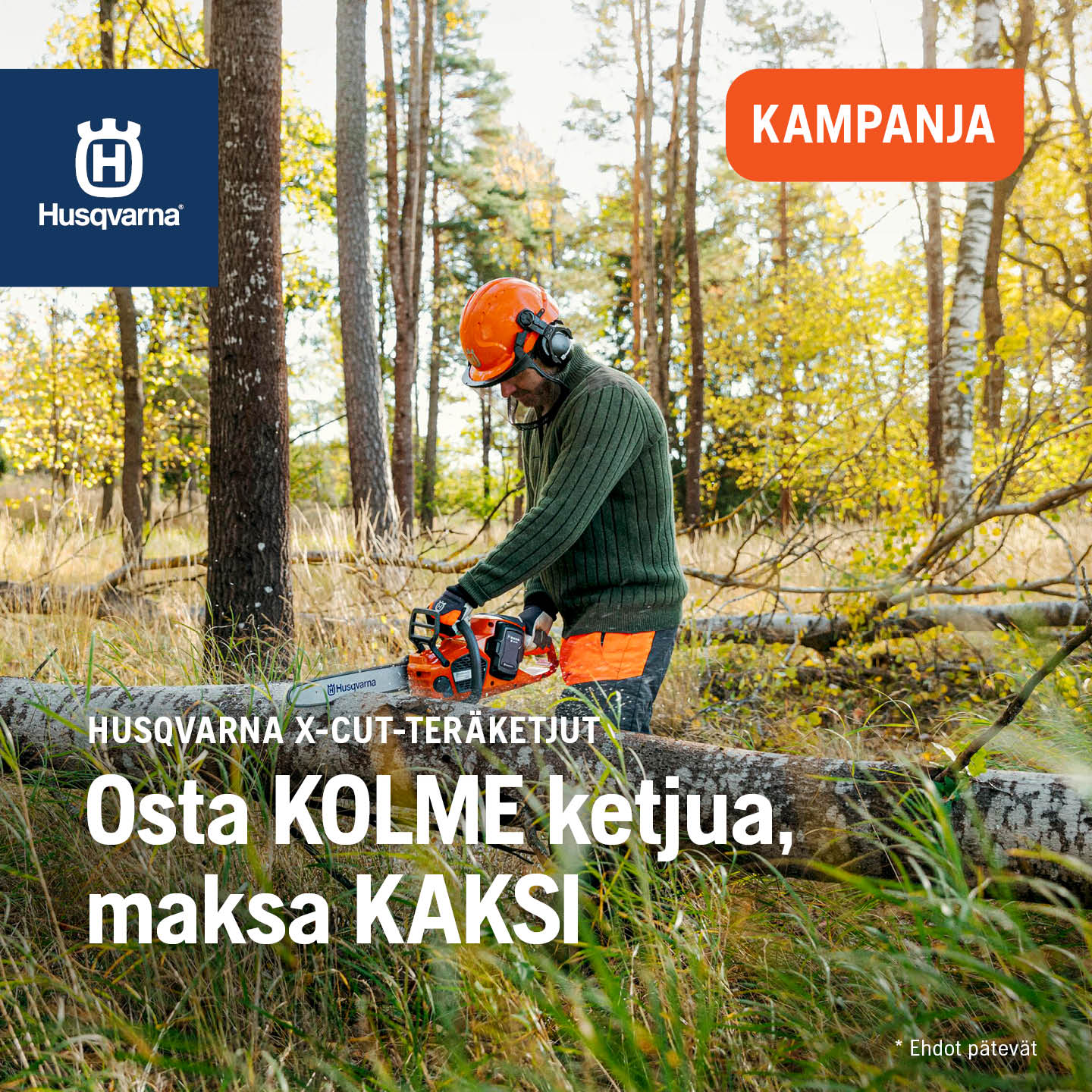 Husqvarna Facebook ad