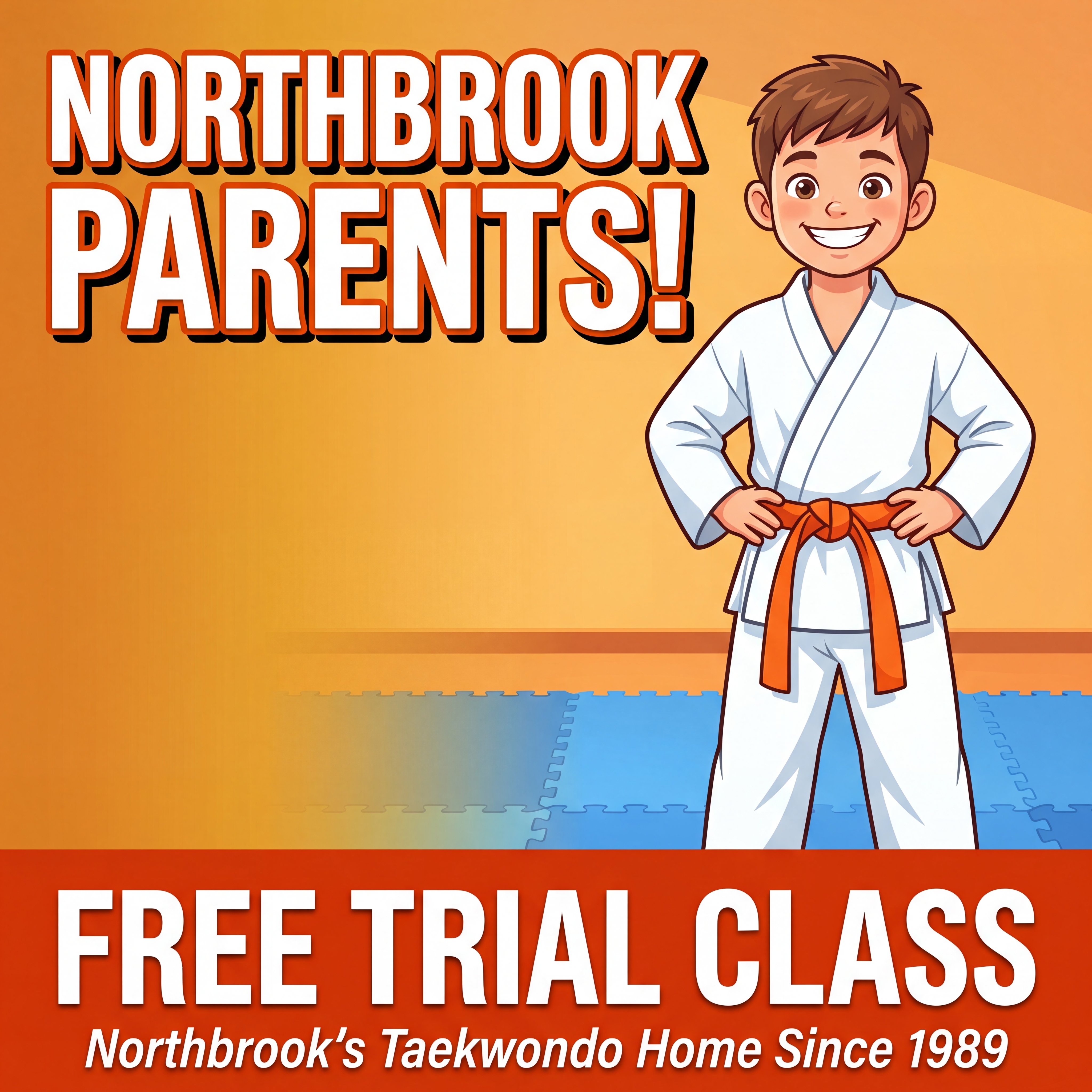 Northbrook's Best Martial Arts Program Facebook ad
