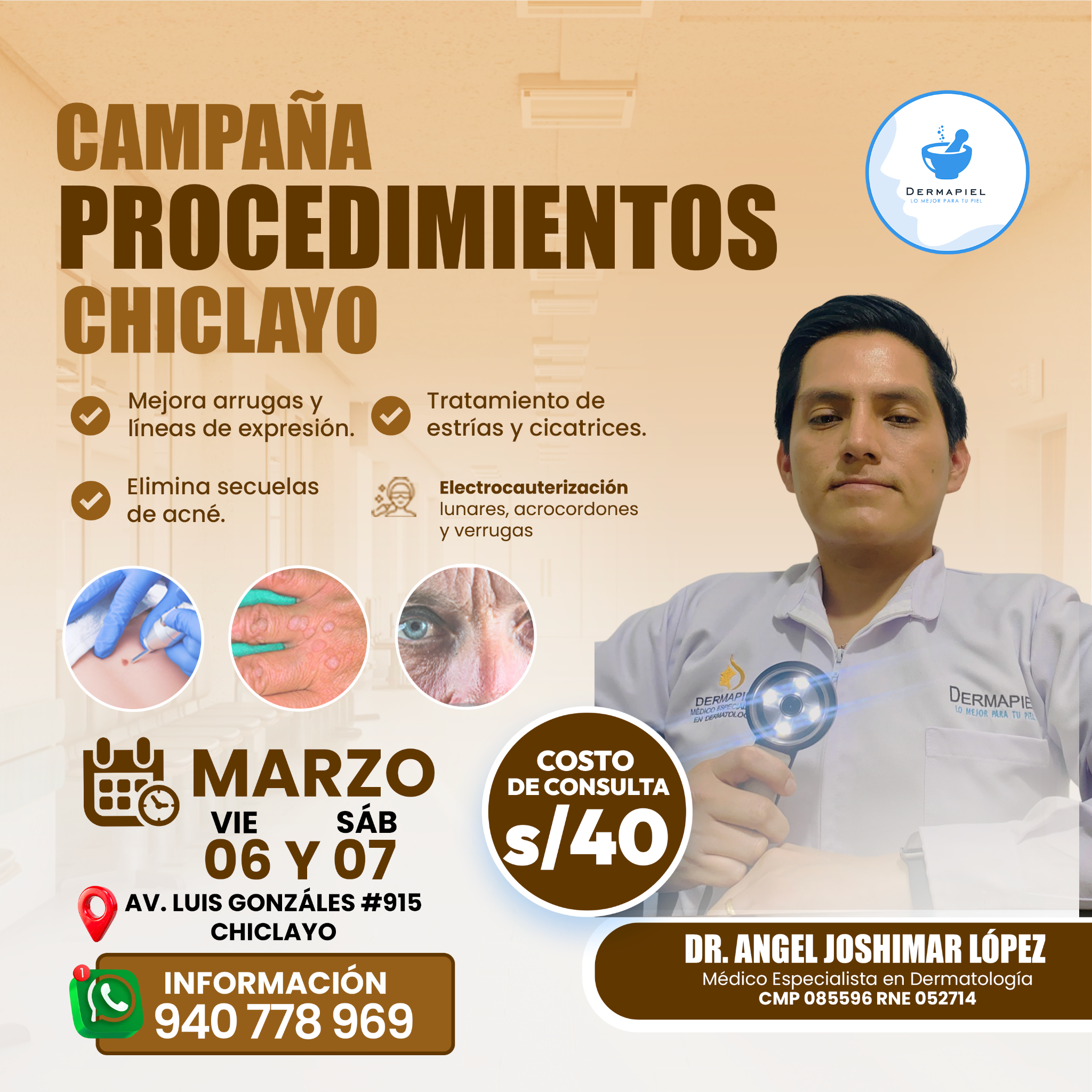 Dermapiel - Dermatología Clínica Estética y Laser  Facebook ad