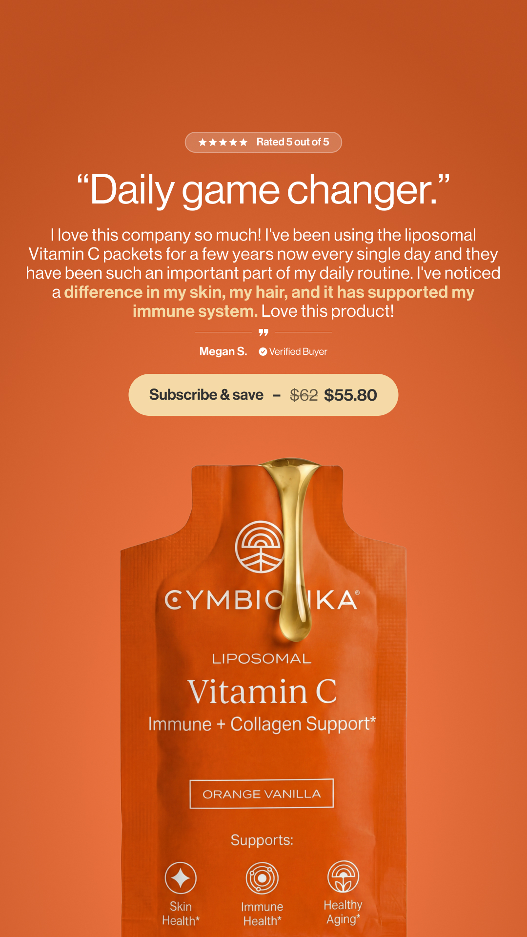 Cymbiotika Facebook ad