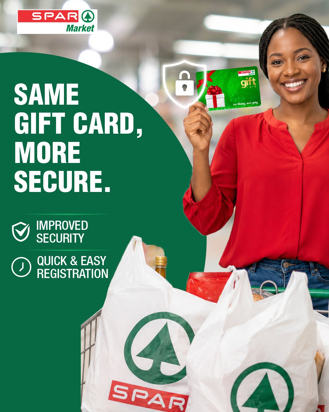 SPAR Nigeria Facebook ad: Your SPAR gift card just got a serious…