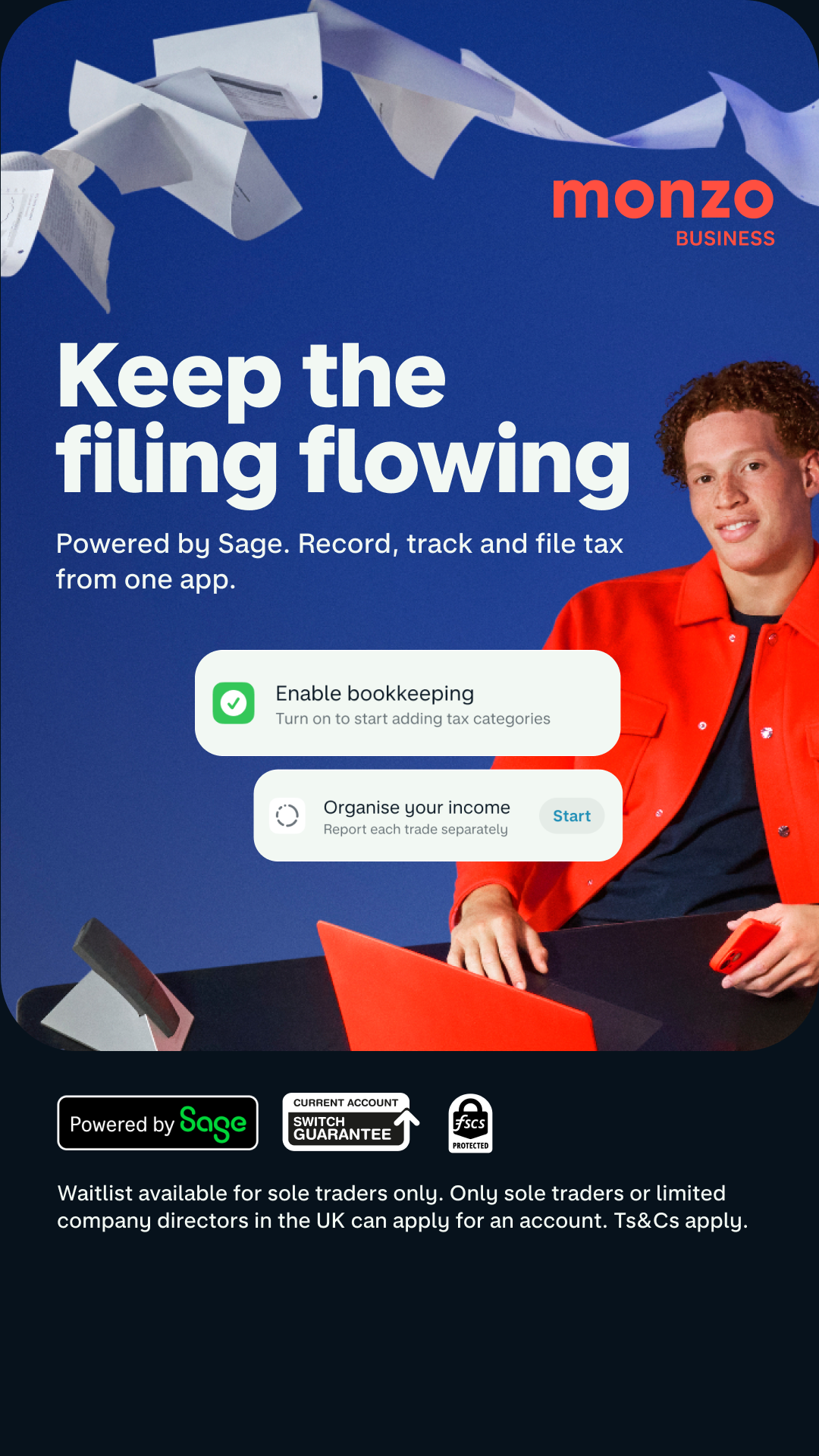 Monzo Facebook ad