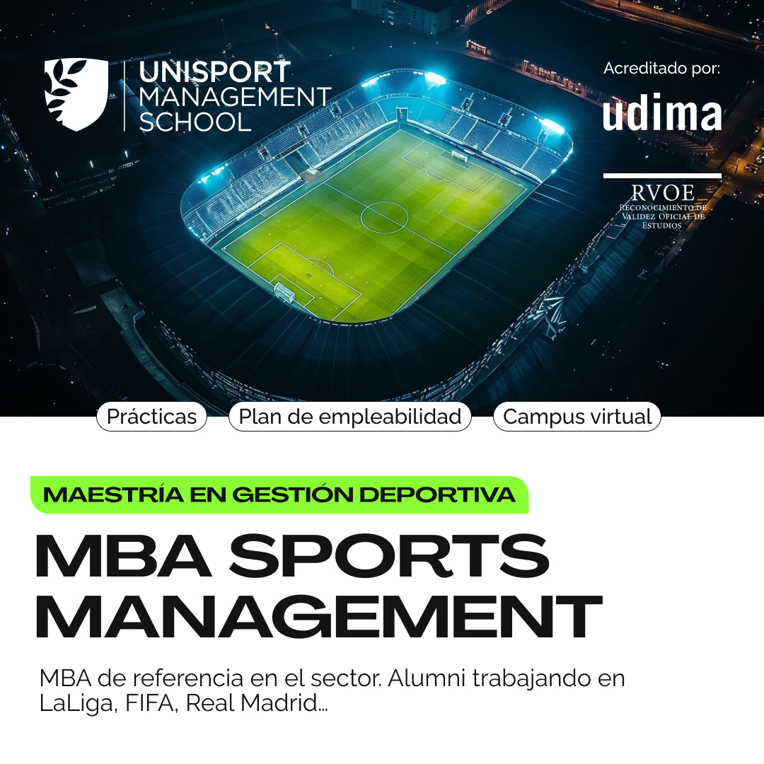 Unisport Management School Facebook ad