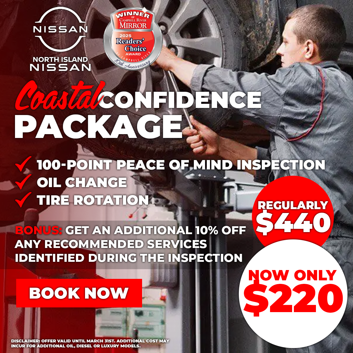 North Island Nissan Facebook ad: North Island Nissan | Nissan Dealership in Campbell River…