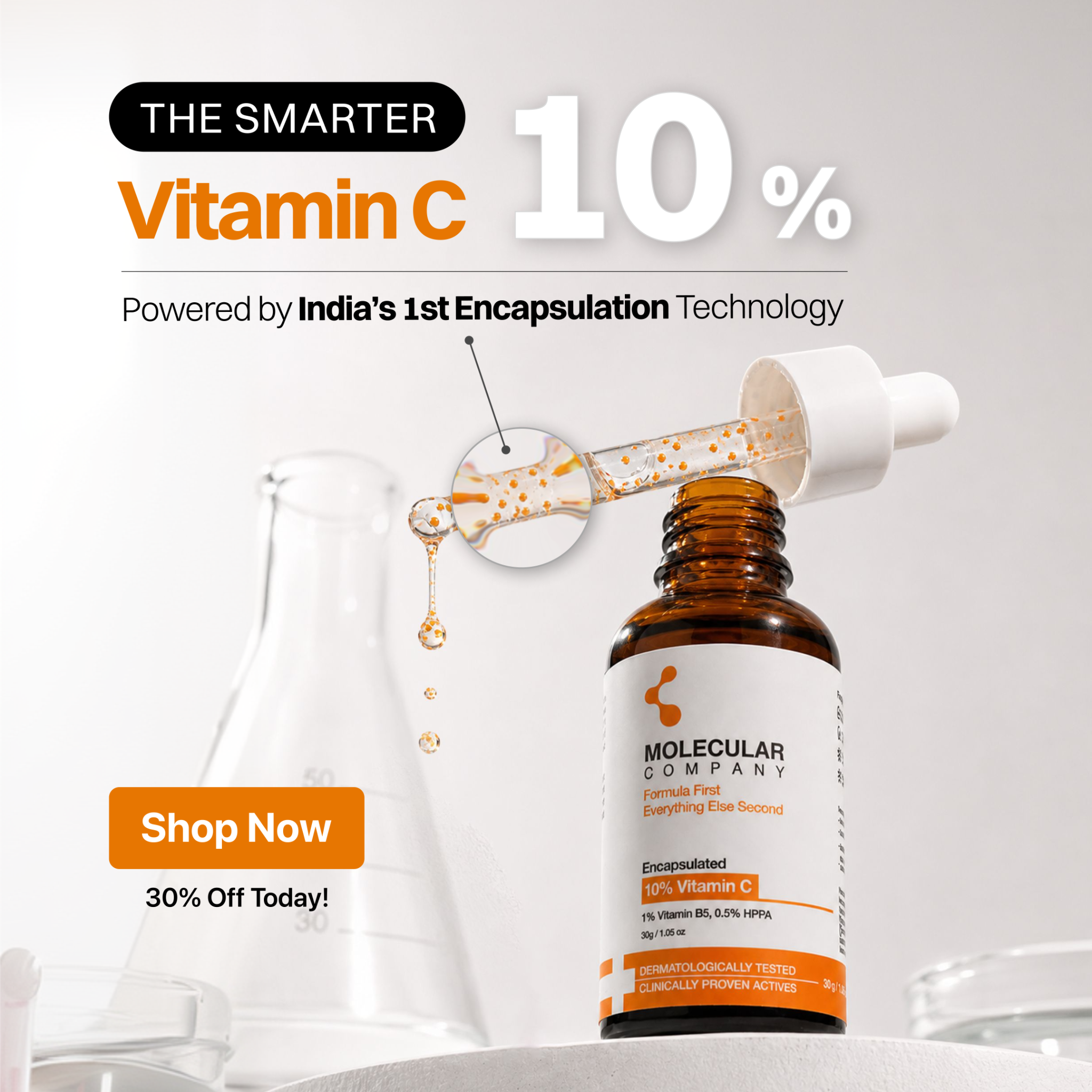 Molecular Company Skincare Facebook ad