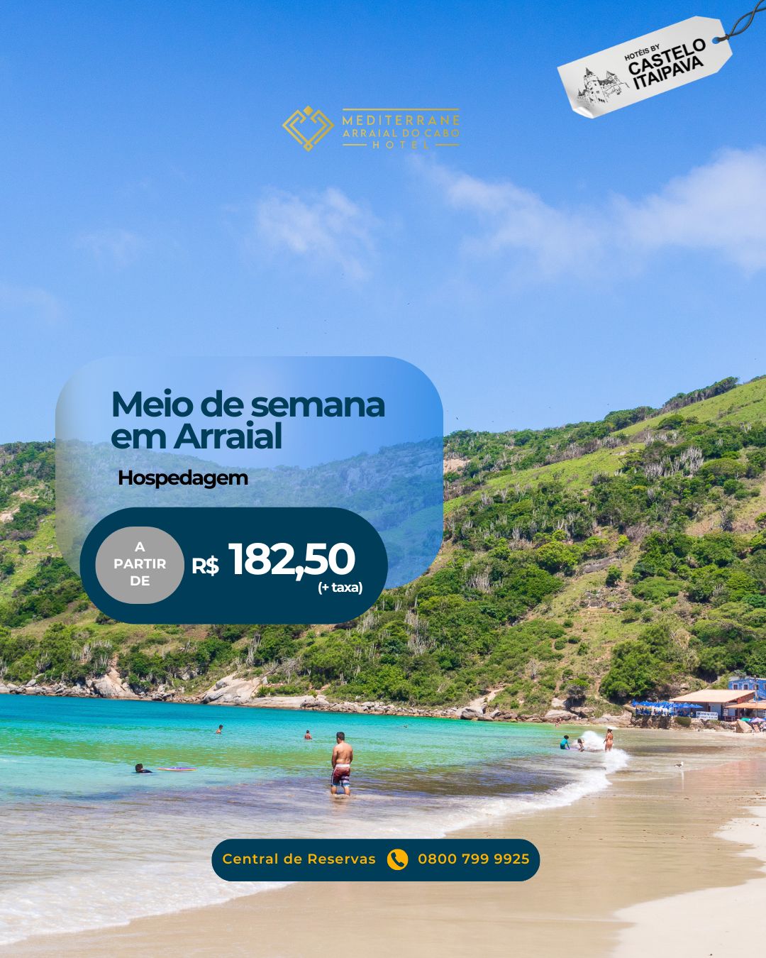 Méditerranée Hotel Facebook ad: Méditerranée Hotel Arraial do Cabo - Hotéis By Castelo de…