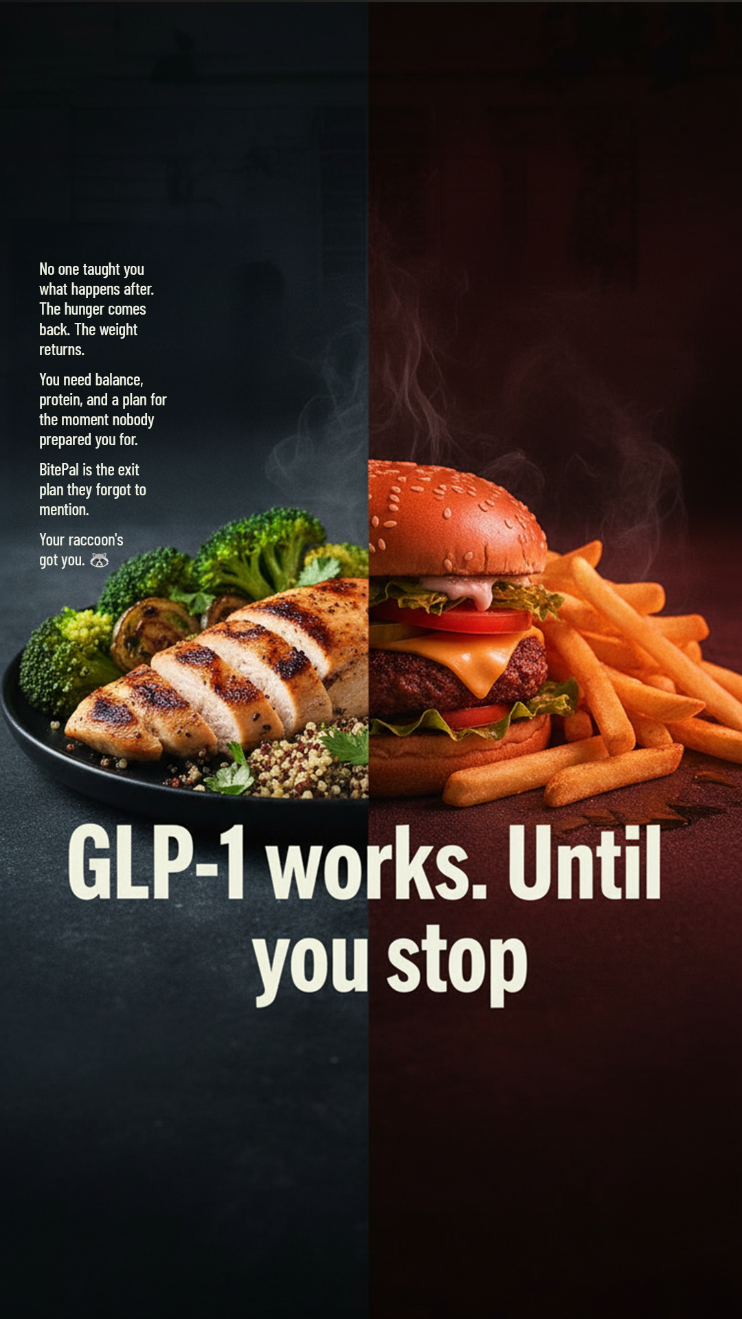 BitePal: AI Calorie Tracker Facebook ad