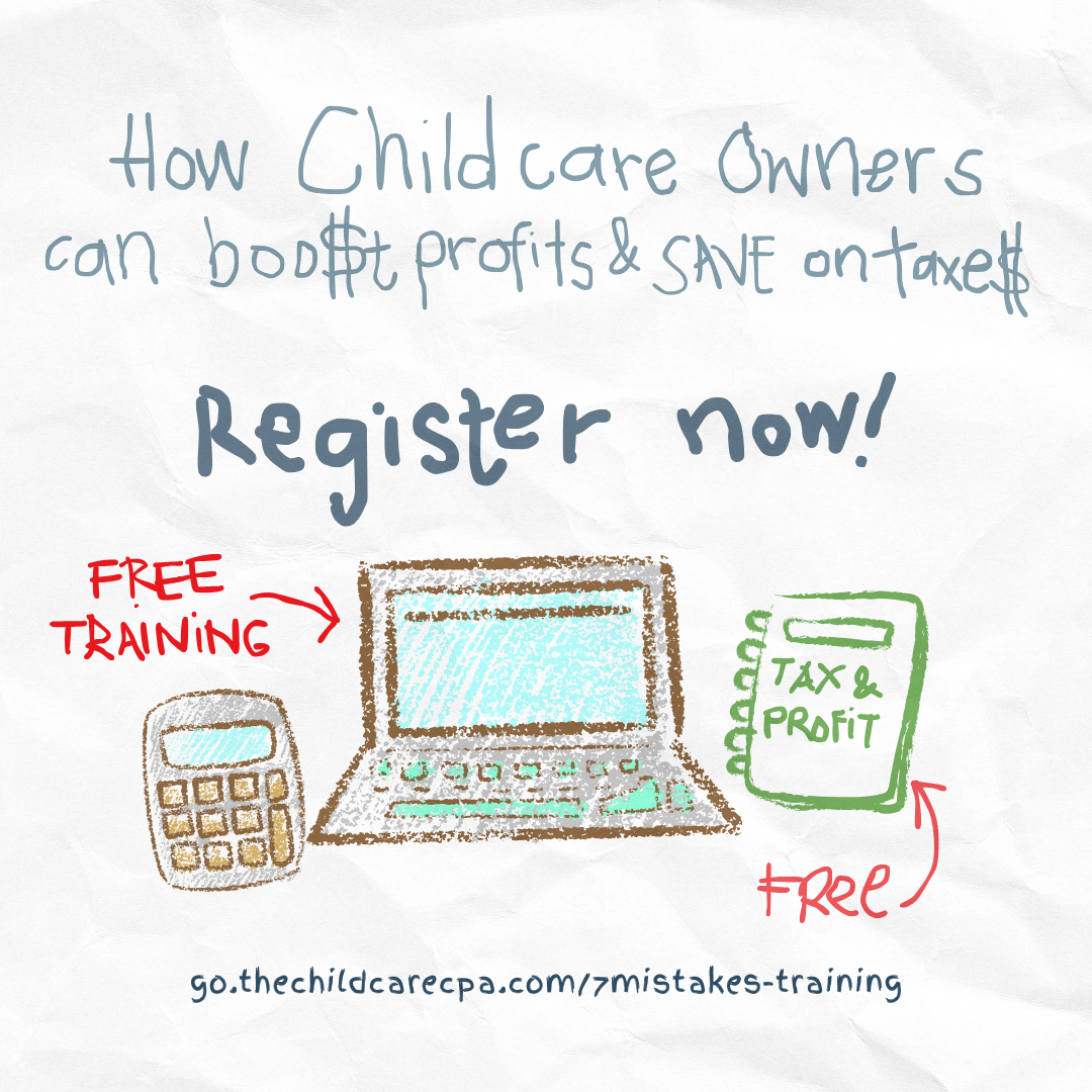 The Childcare CPA, Shanita Jones Facebook ad: 7 Mistakes Childcare CEOs Make