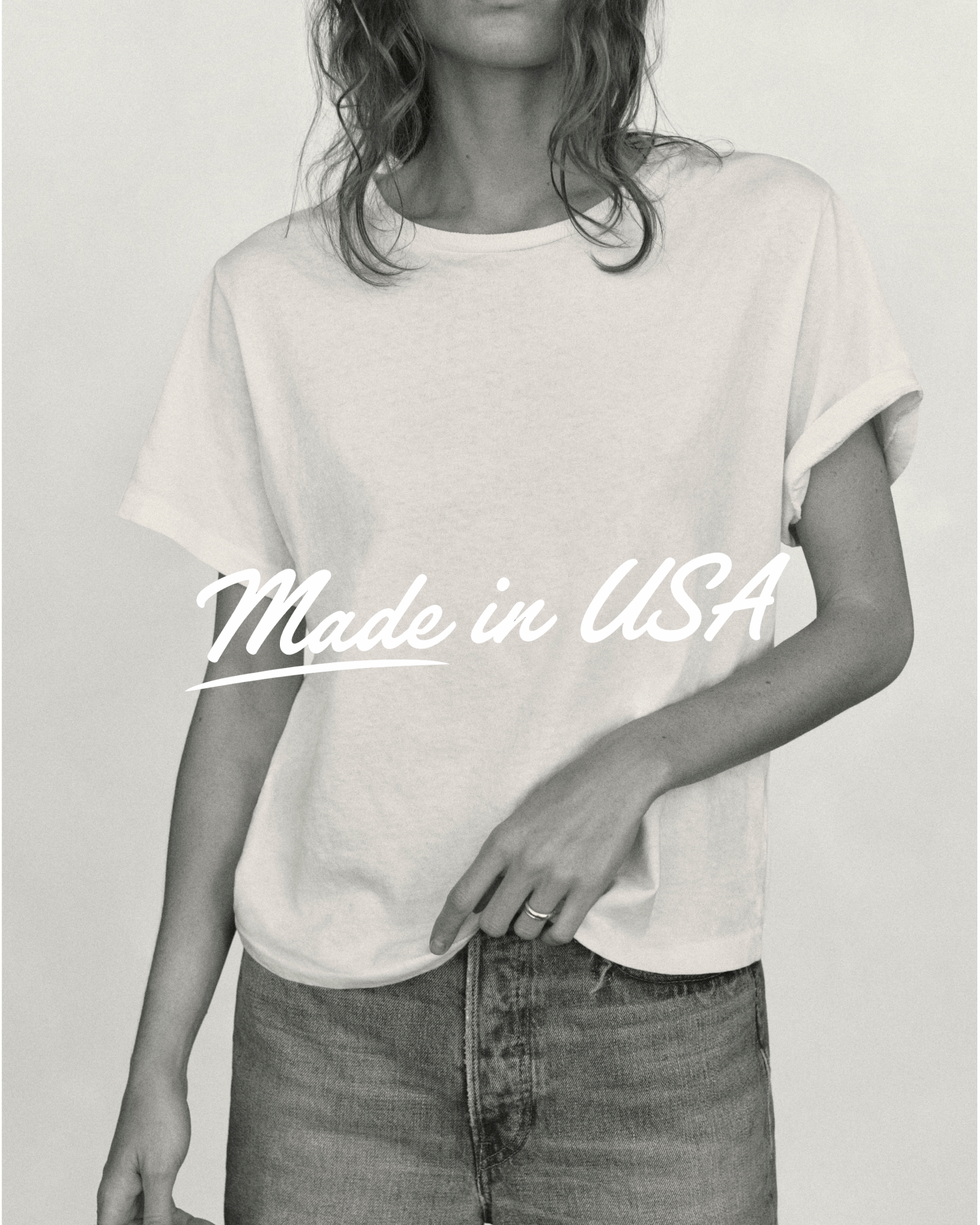 Buck Mason Women's Facebook ad
