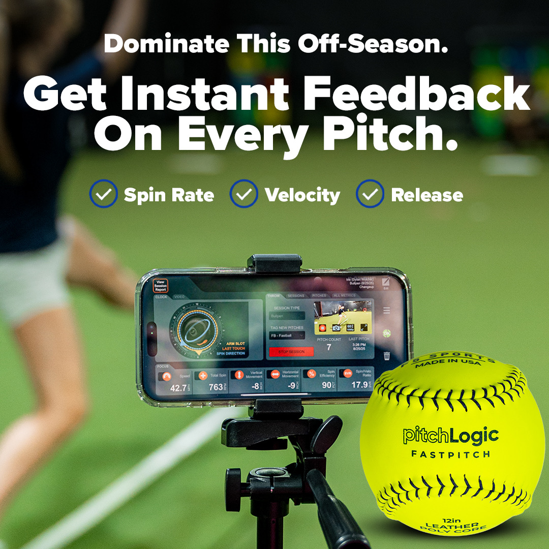 PitchLogic Softball Facebook ad