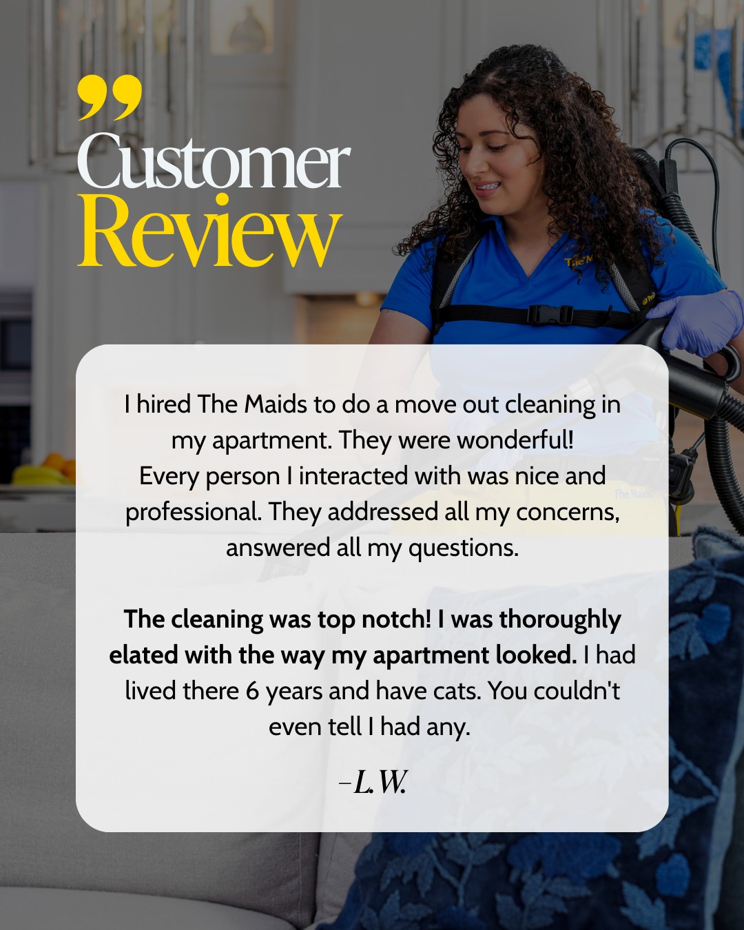 The Maids of the Southwestern Suburbs Facebook ad