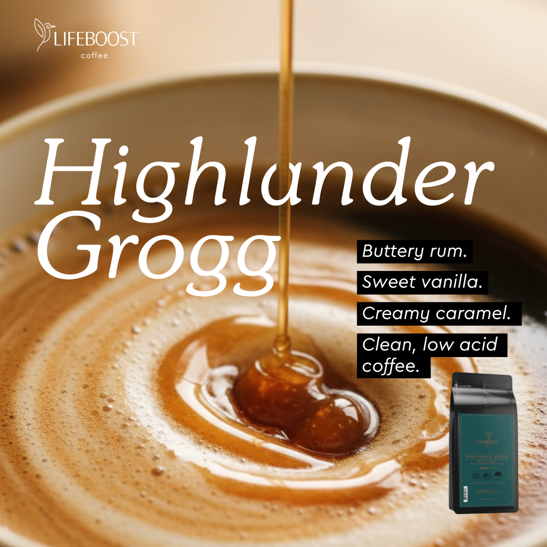 Lifeboost Coffee Facebook ad