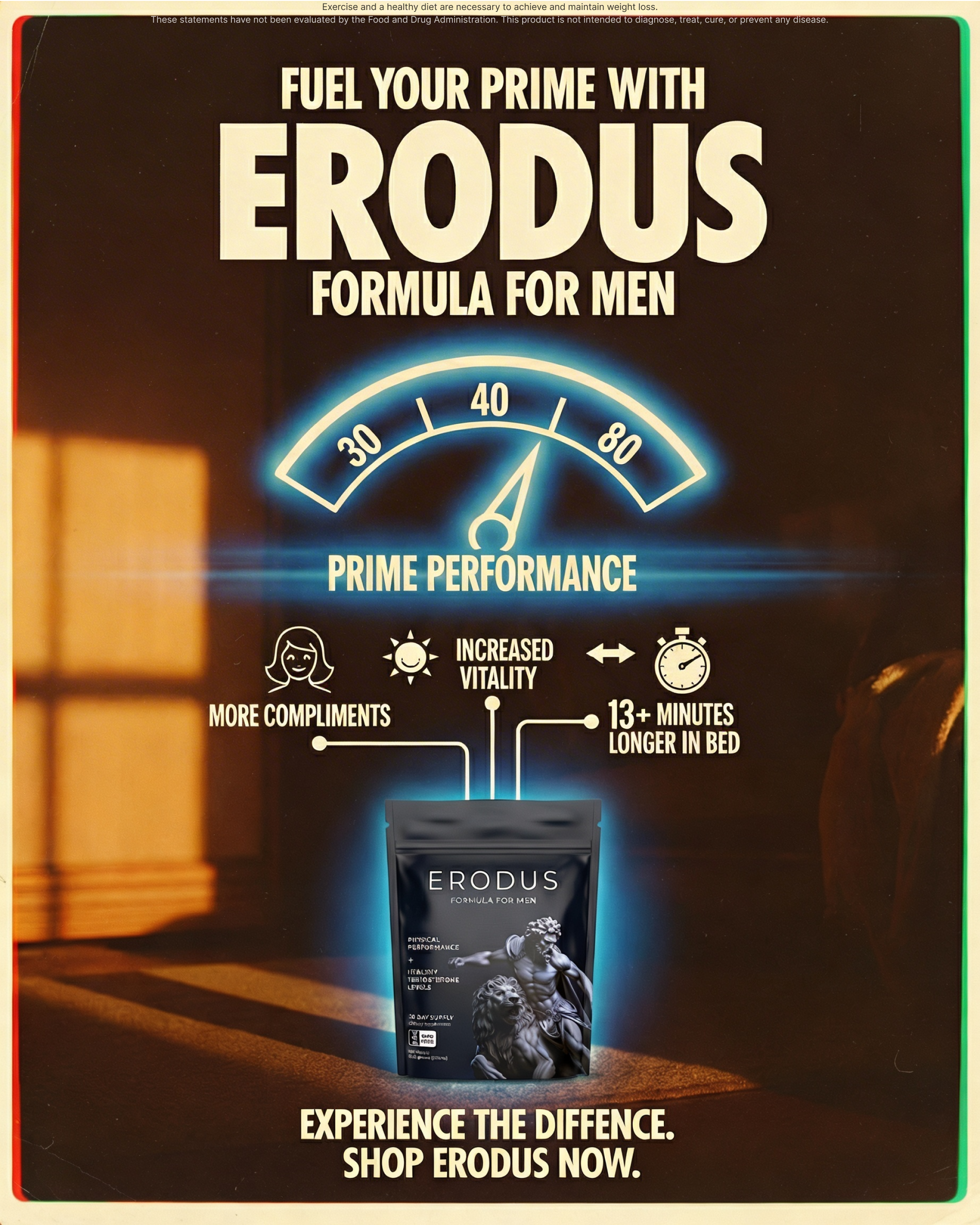 Erodus Formula For Men Facebook ad