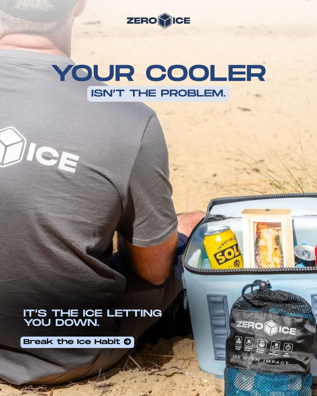 ZERO ICE Facebook ad